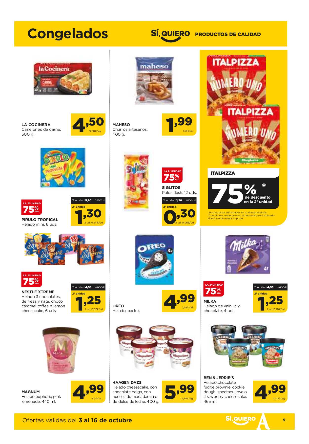 Ofertas quincenales Alimerka. Página 09