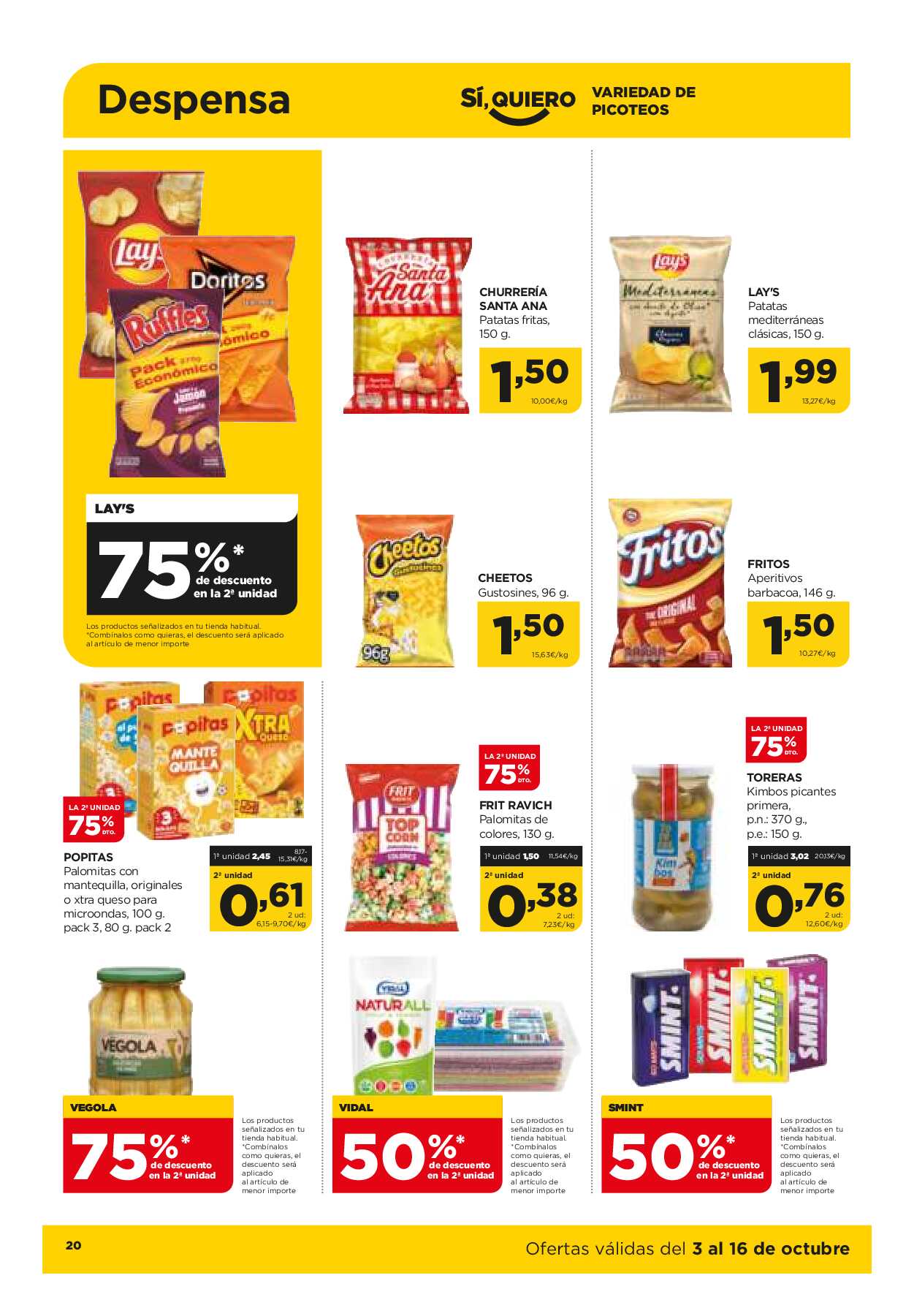 Ofertas quincenales Alimerka. Página 20