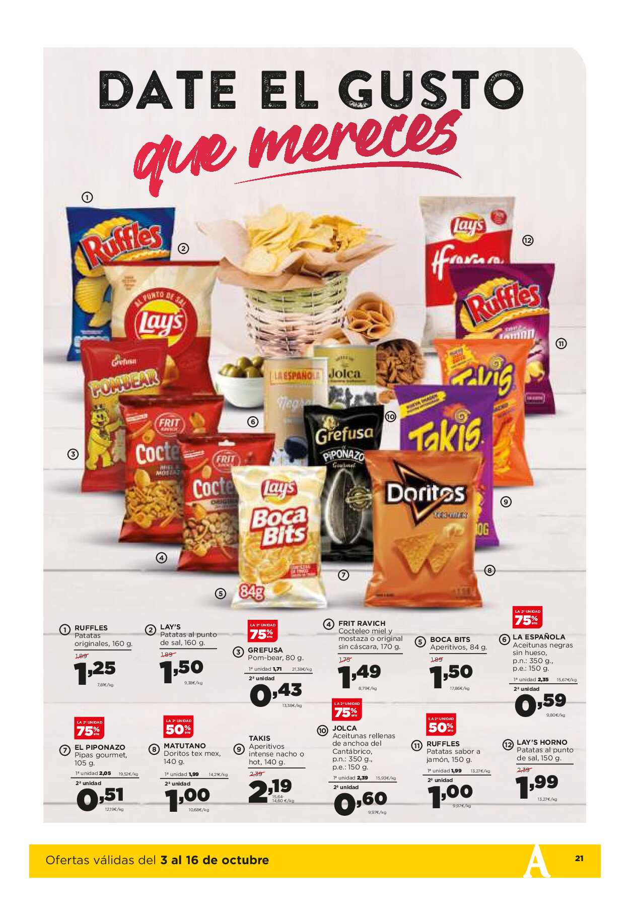 Ofertas quincenales Alimerka. Página 21