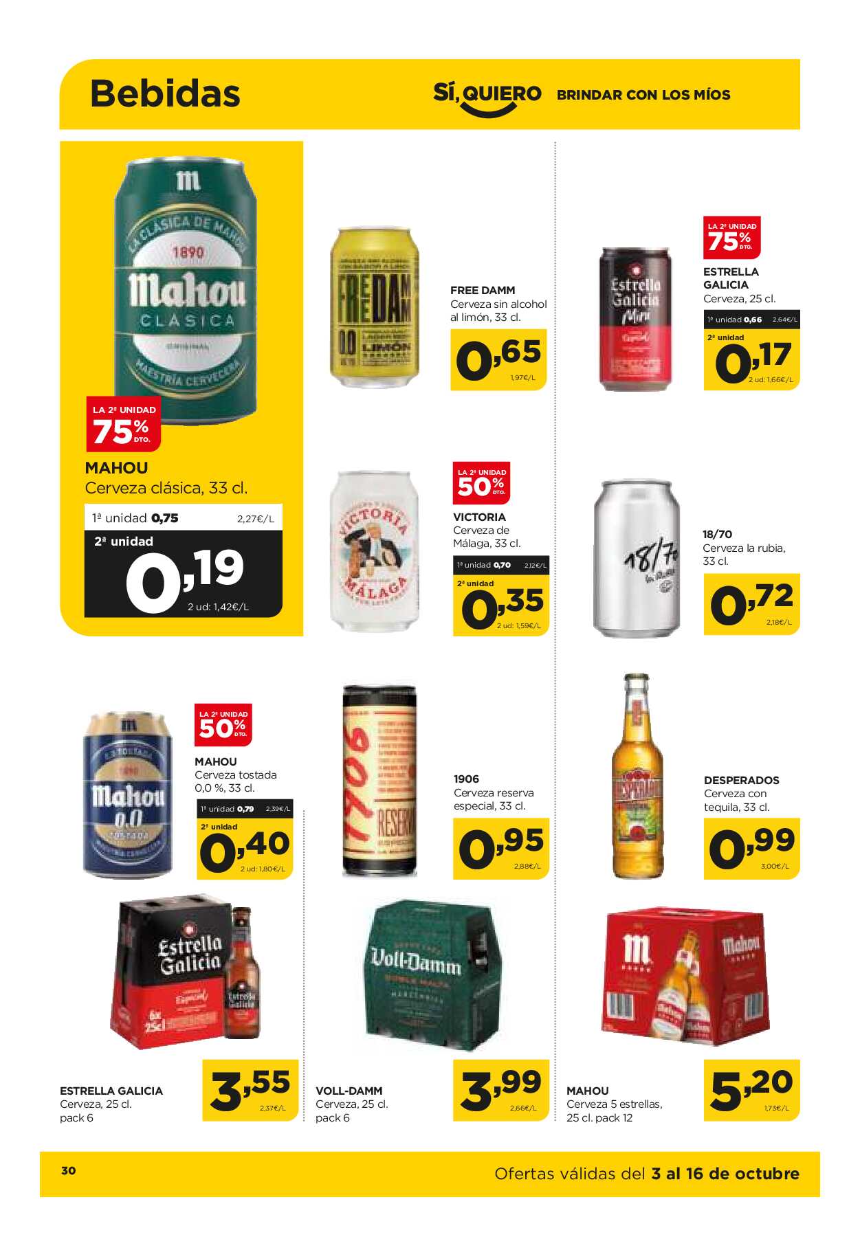 Ofertas quincenales Alimerka. Página 30