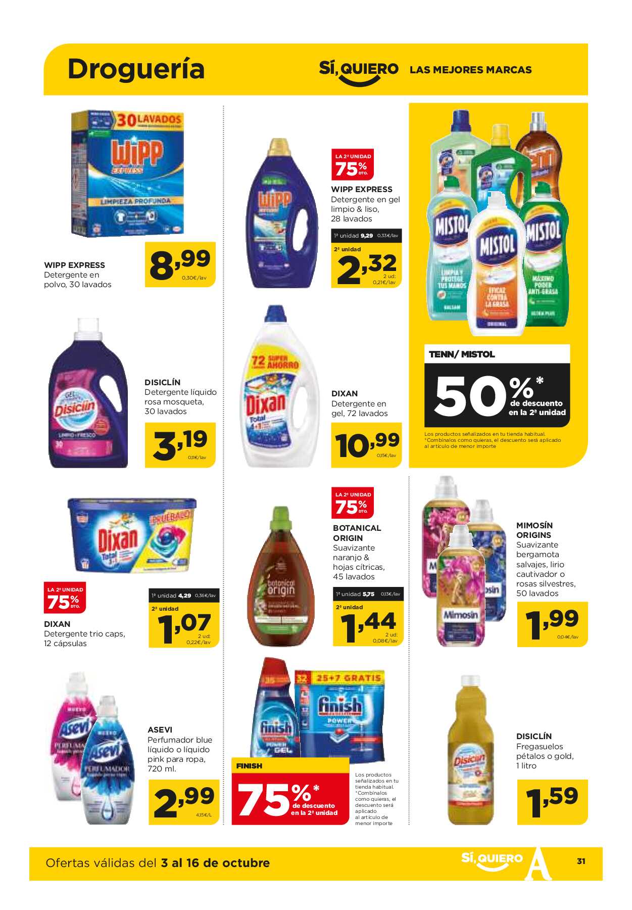 Ofertas quincenales Alimerka. Página 31