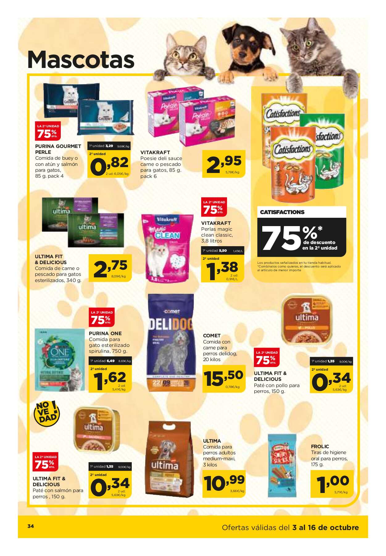 Ofertas quincenales Alimerka. Página 34