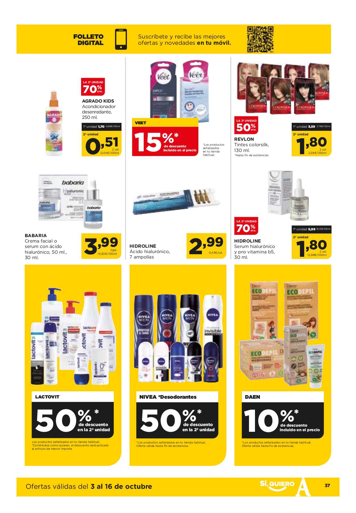 Ofertas quincenales Alimerka. Página 37