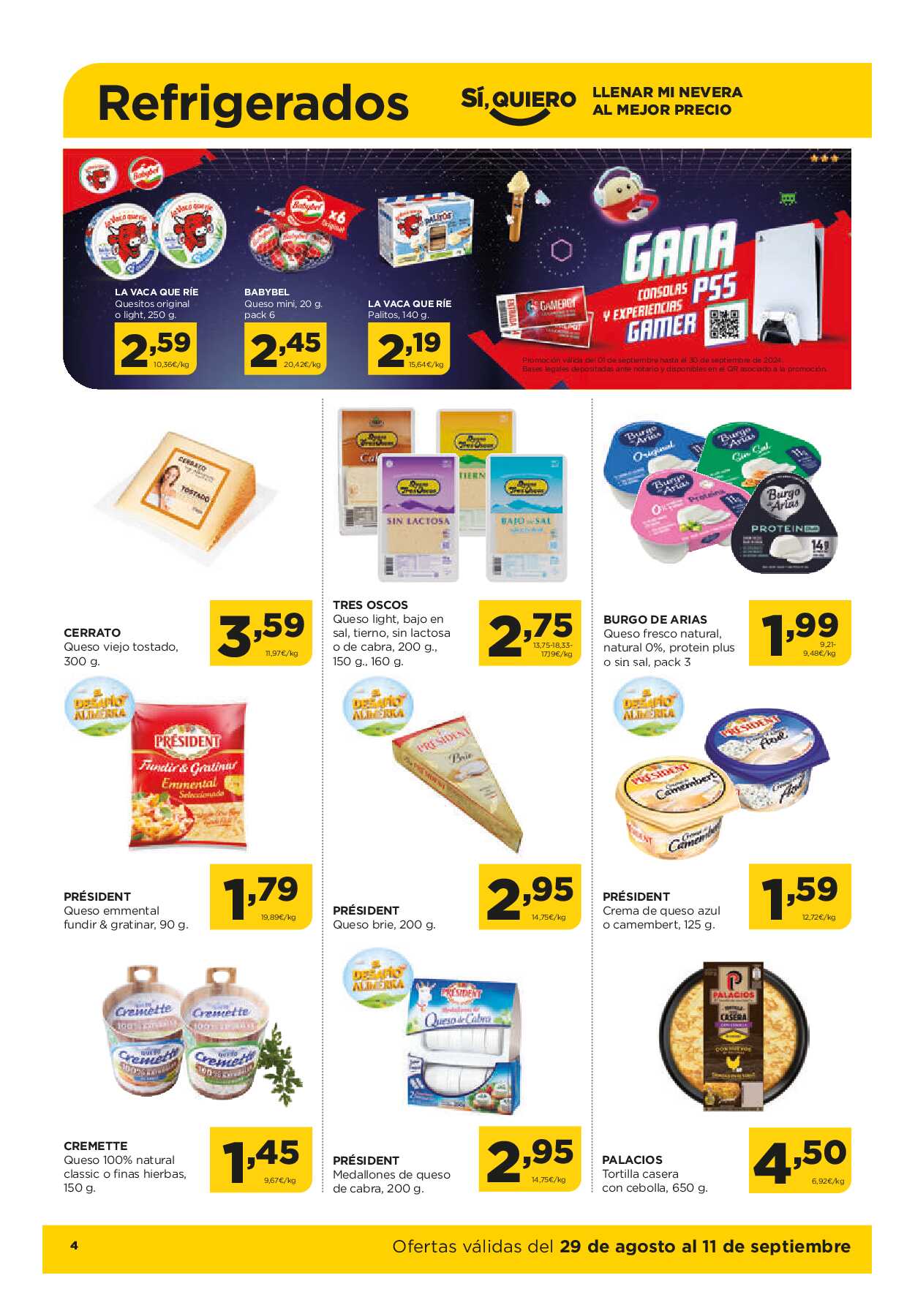 Ofertas quincenales Alimerka. Página 04