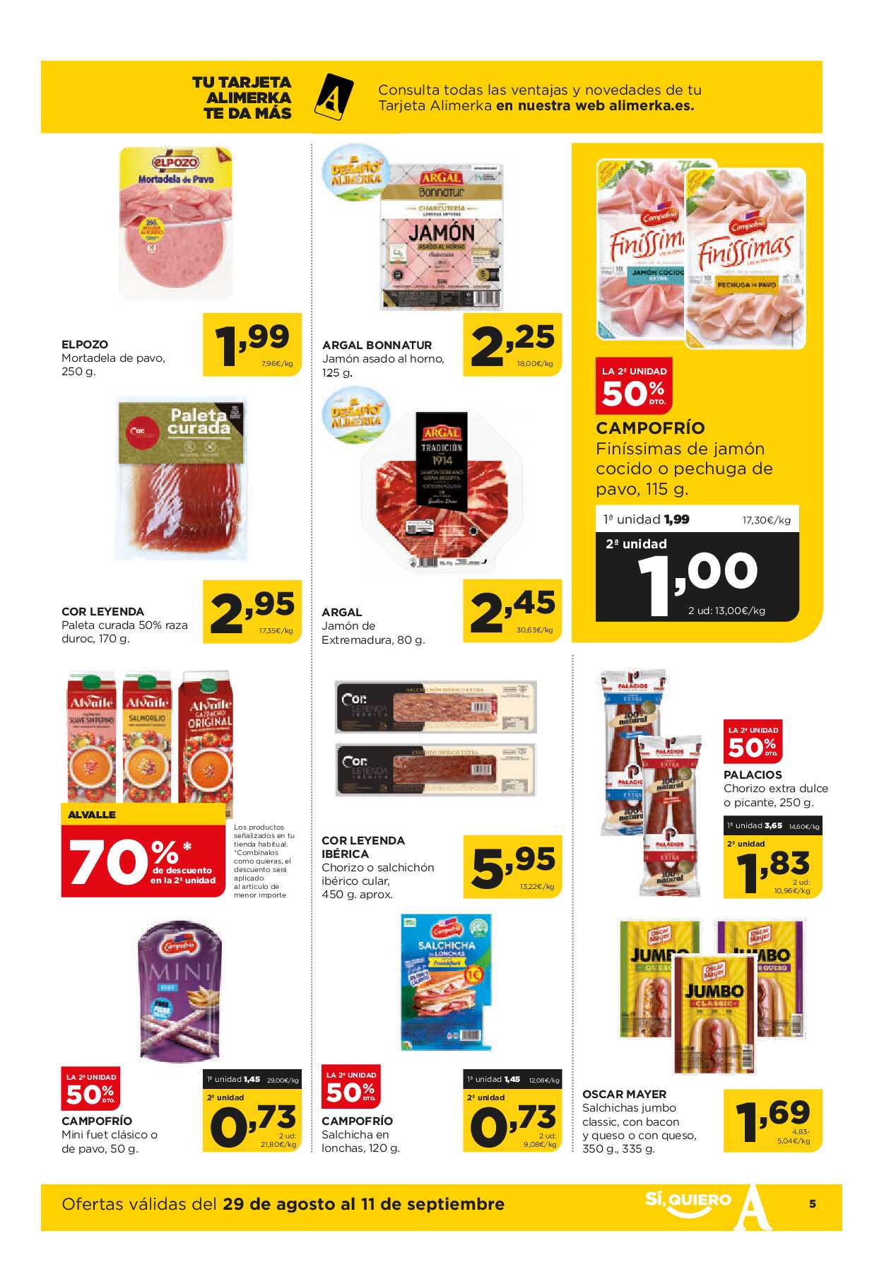 Ofertas quincenales Alimerka. Página 05