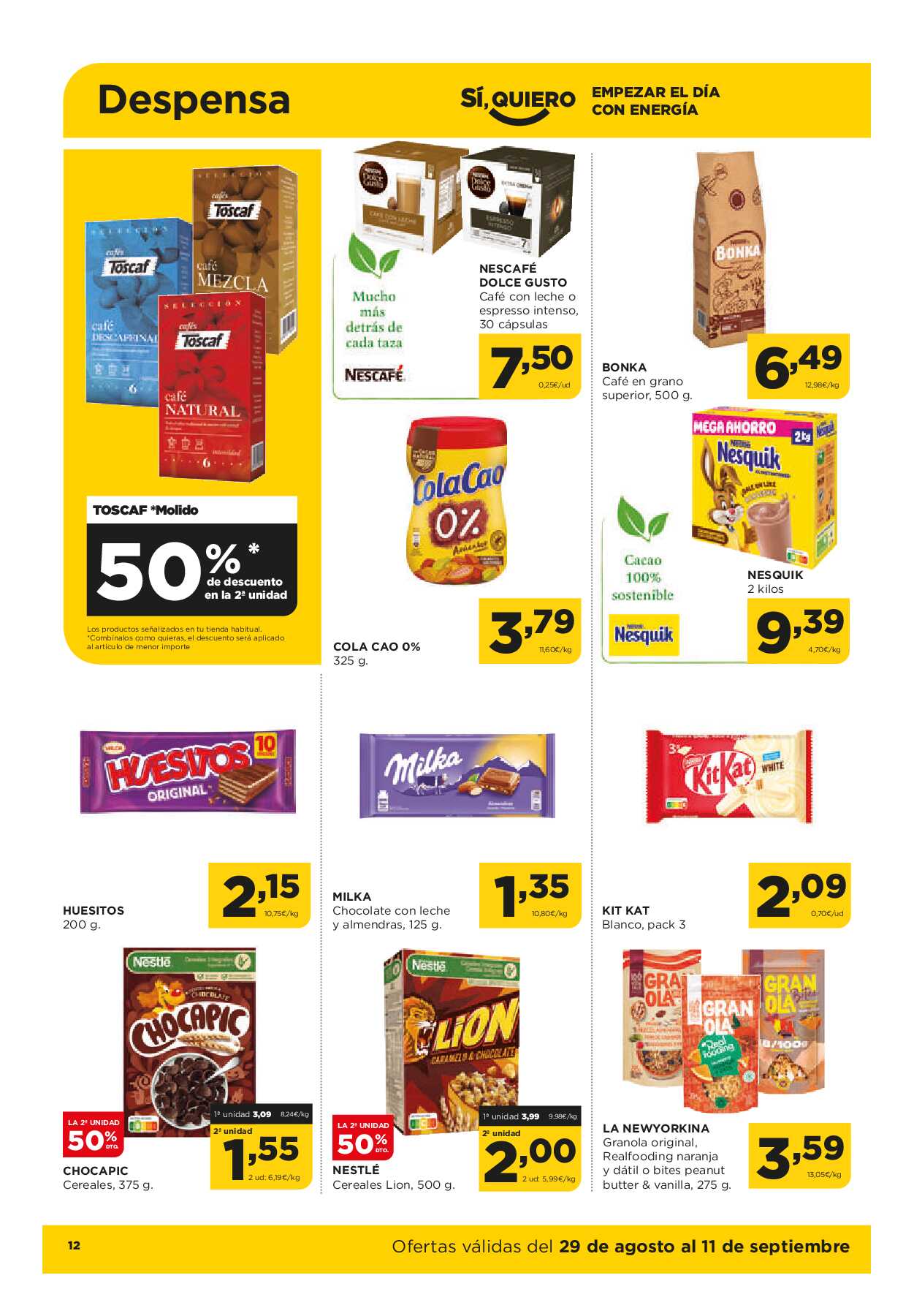 Ofertas quincenales Alimerka. Página 13