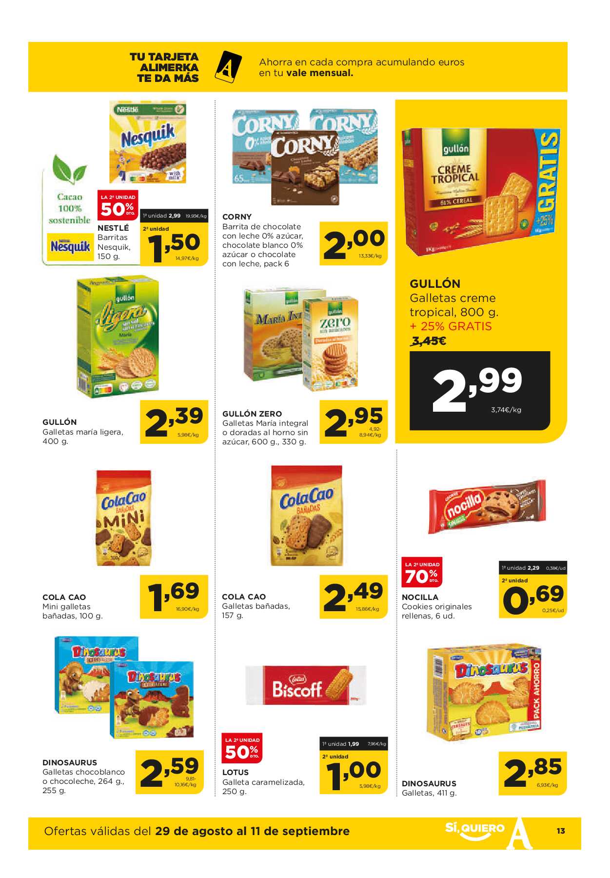 Ofertas quincenales Alimerka. Página 14