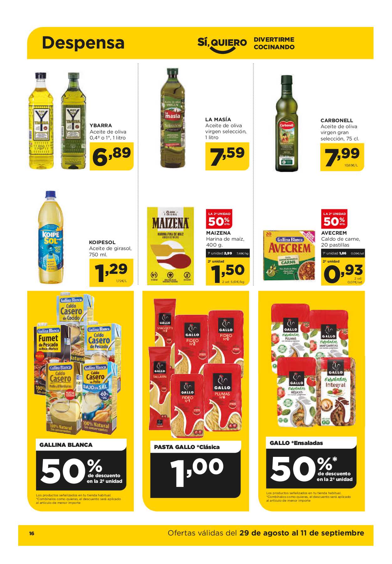 Ofertas quincenales Alimerka. Página 17