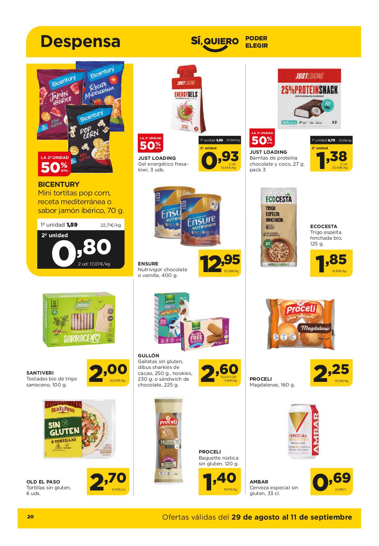 Ofertas quincenales Alimerka. Página 21