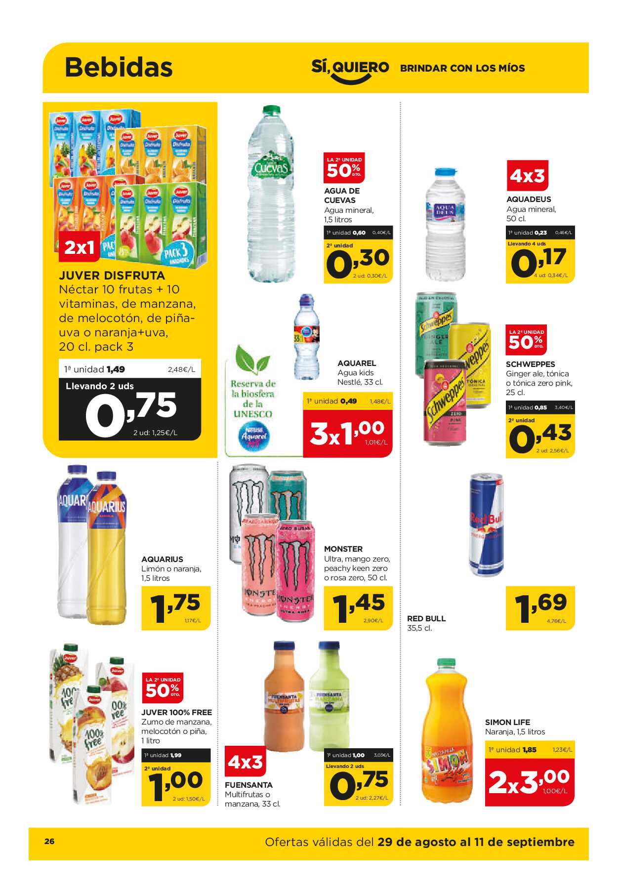 Ofertas quincenales Alimerka. Página 27