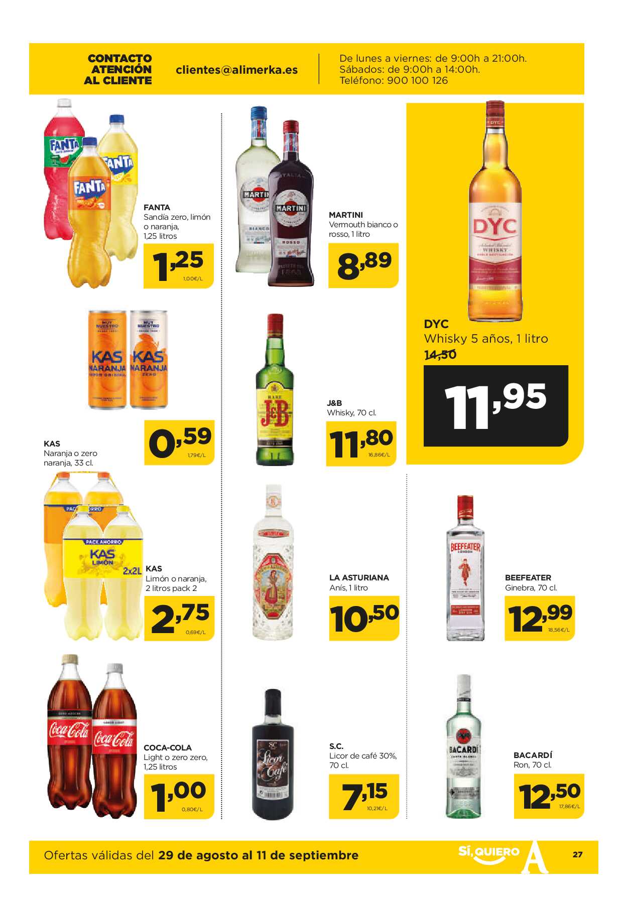 Ofertas quincenales Alimerka. Página 28