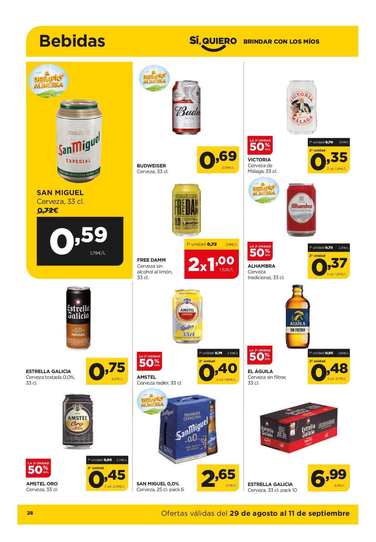 Ofertas quincenales Alimerka. Página 29