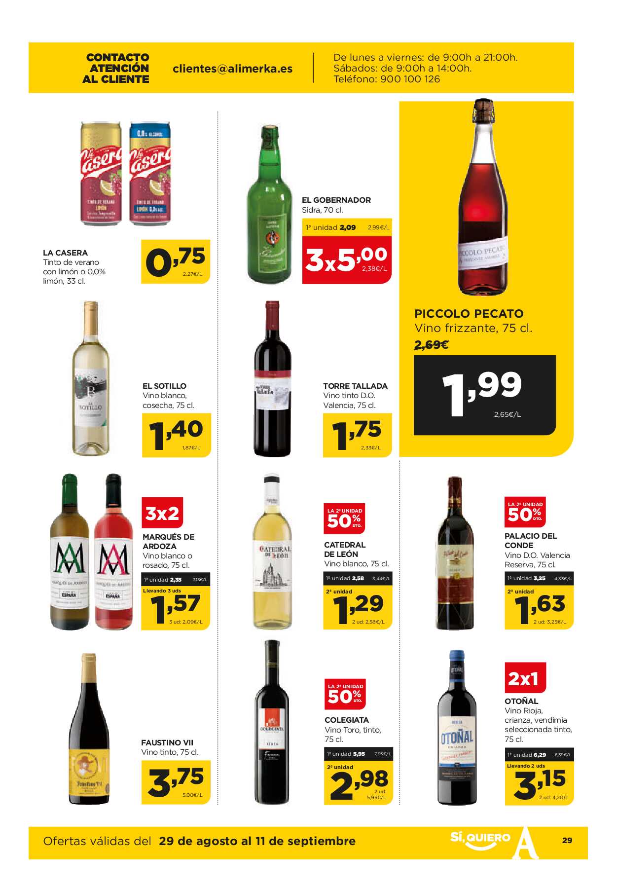 Ofertas quincenales Alimerka. Página 30