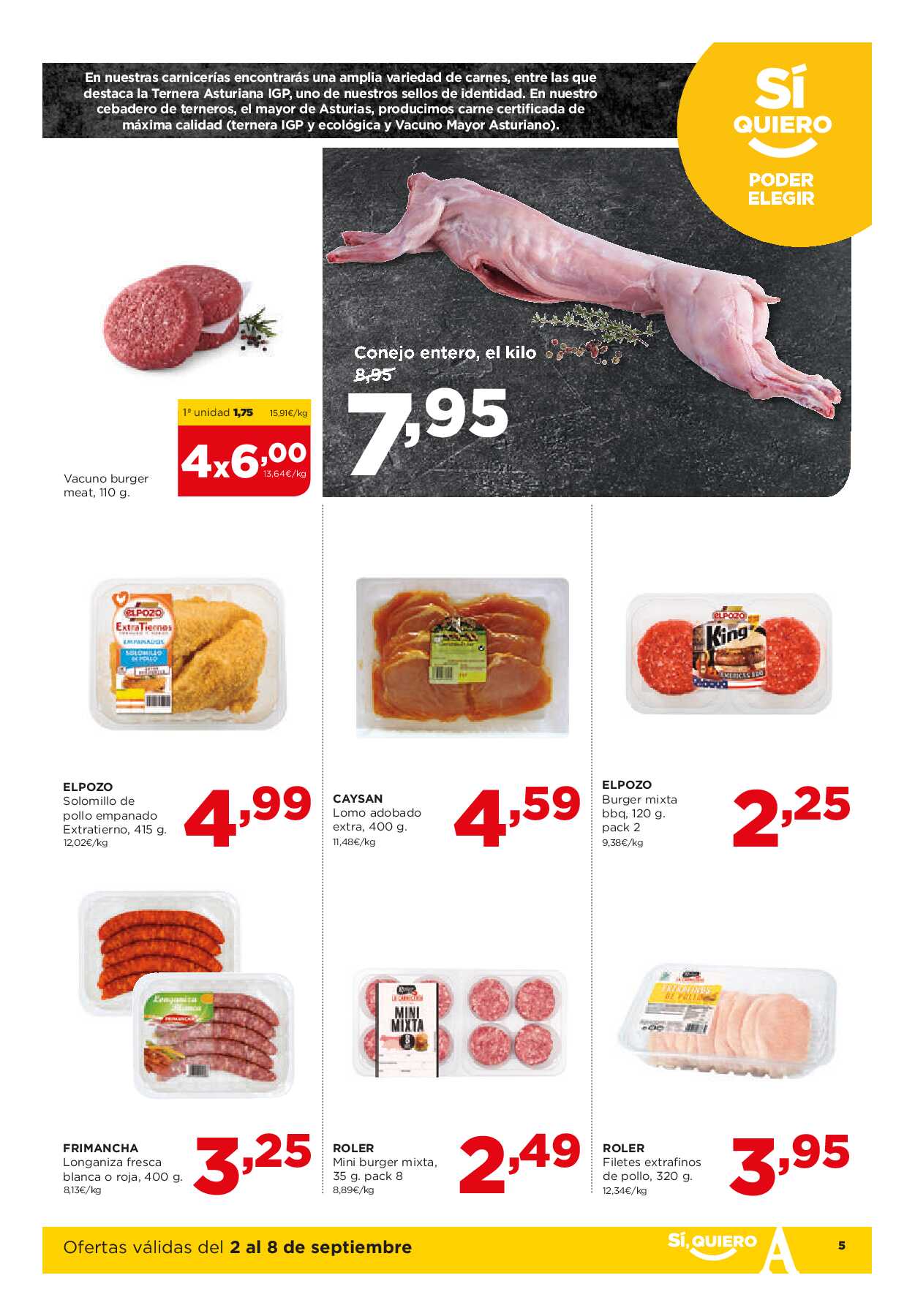 Ofertas semanales Alimerka. Página 05