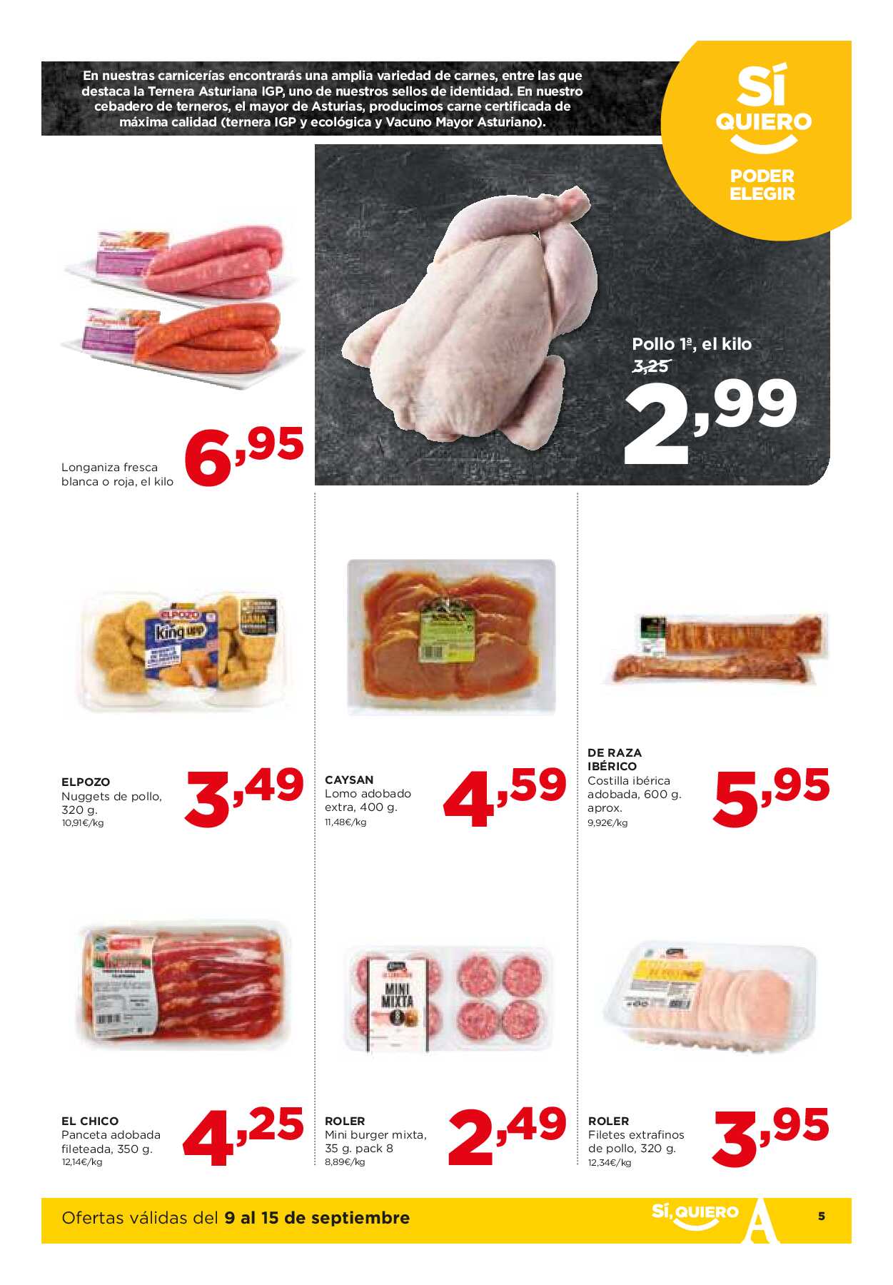 Ofertas semanales Alimerka. Página 05