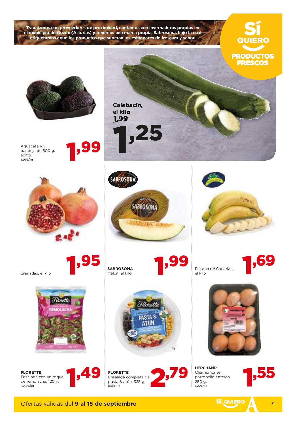 Ofertas semanales Alimerka. Página 07