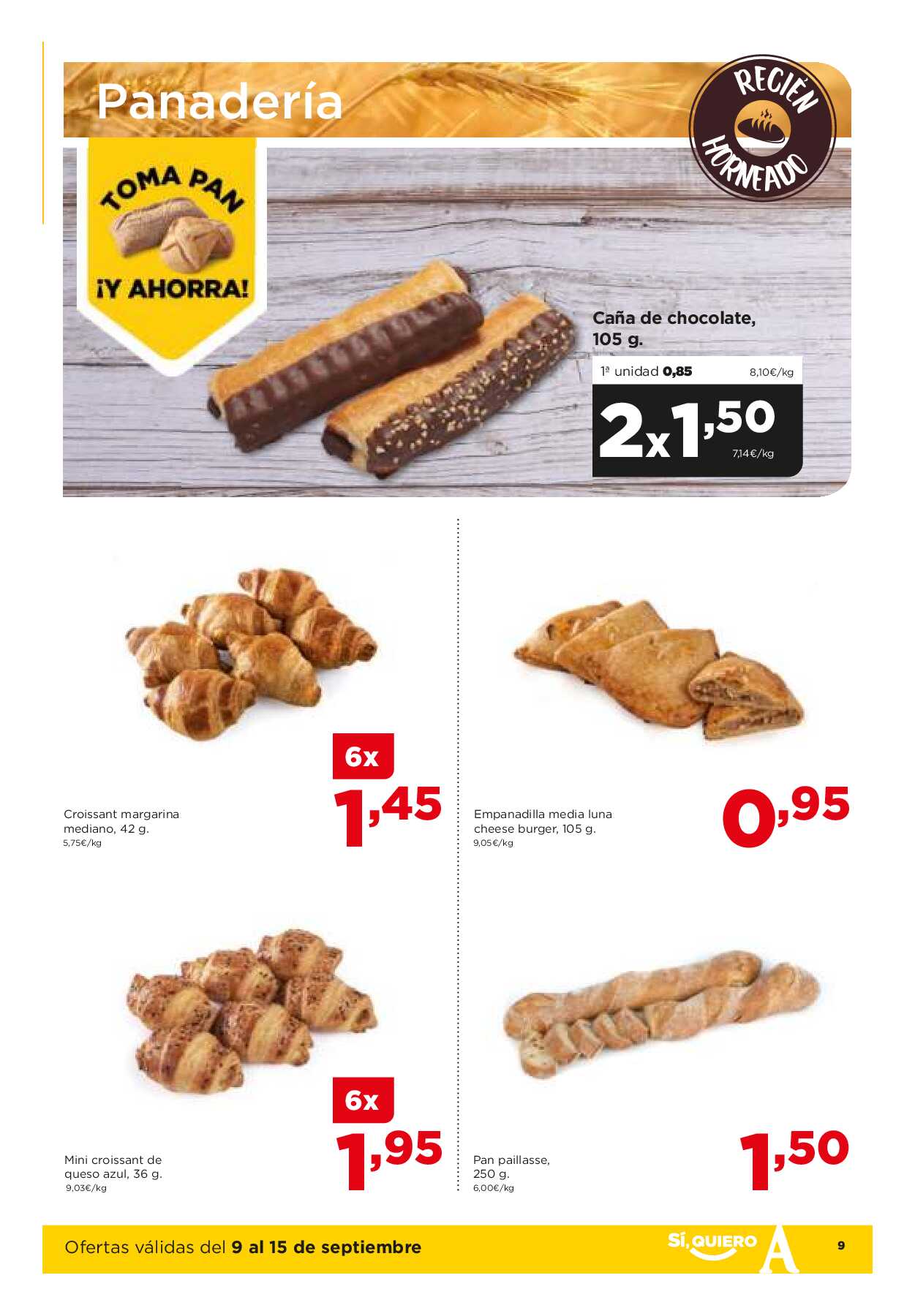 Ofertas semanales Alimerka. Página 09