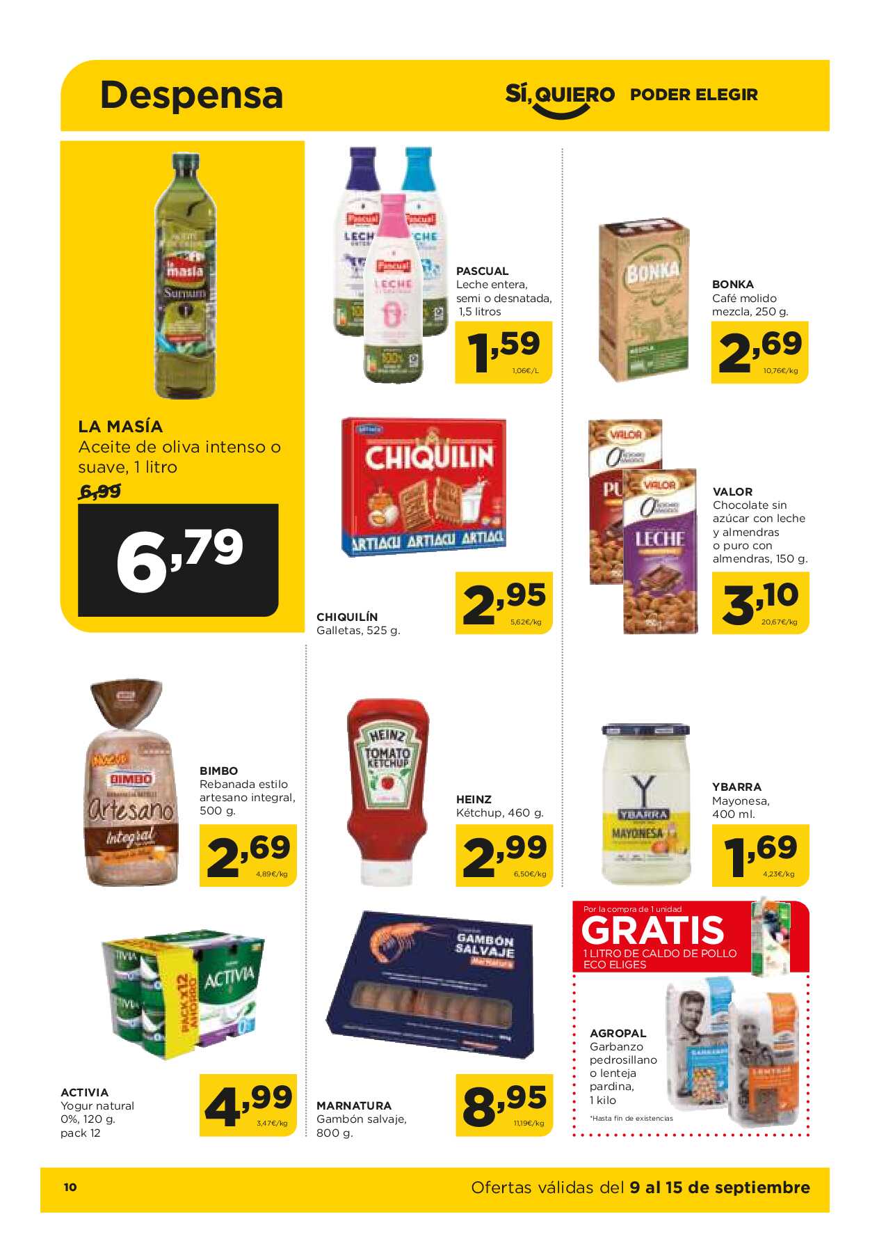 Ofertas semanales Alimerka. Página 10