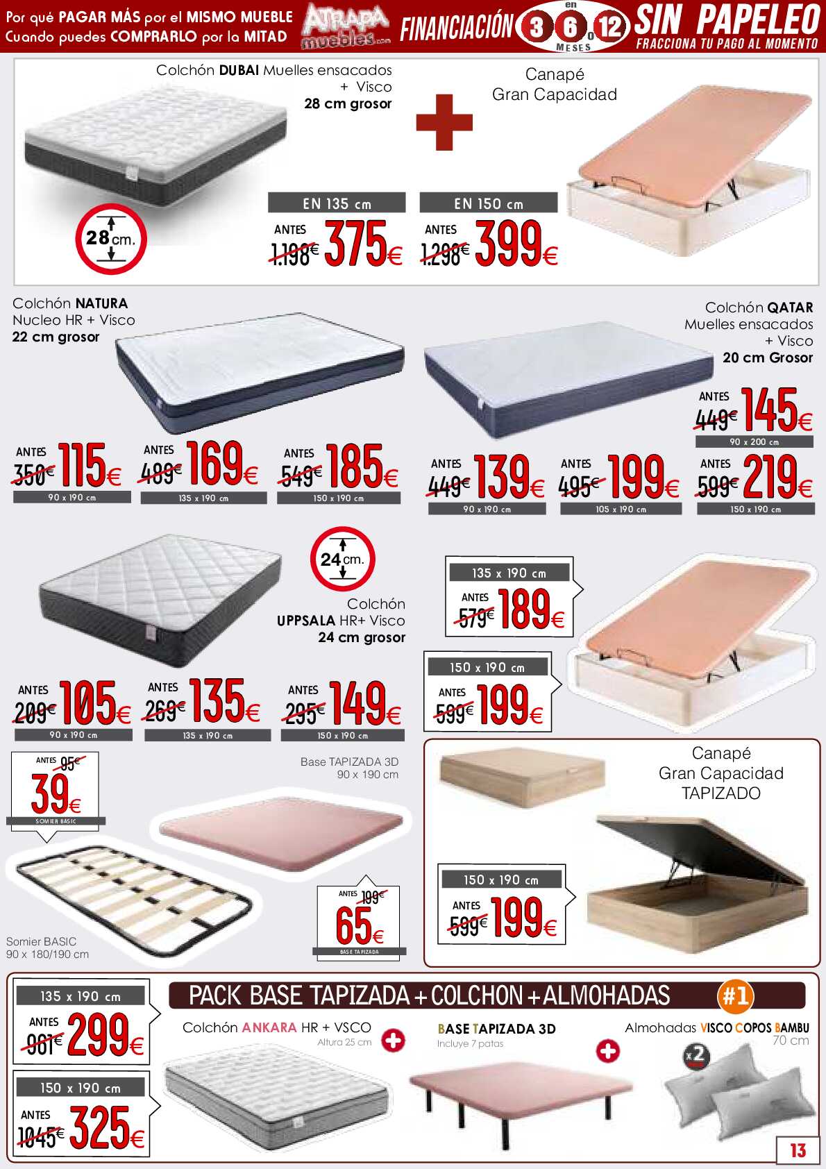 Catálogo ofertas septiembre Atrapamuebles. Página 13