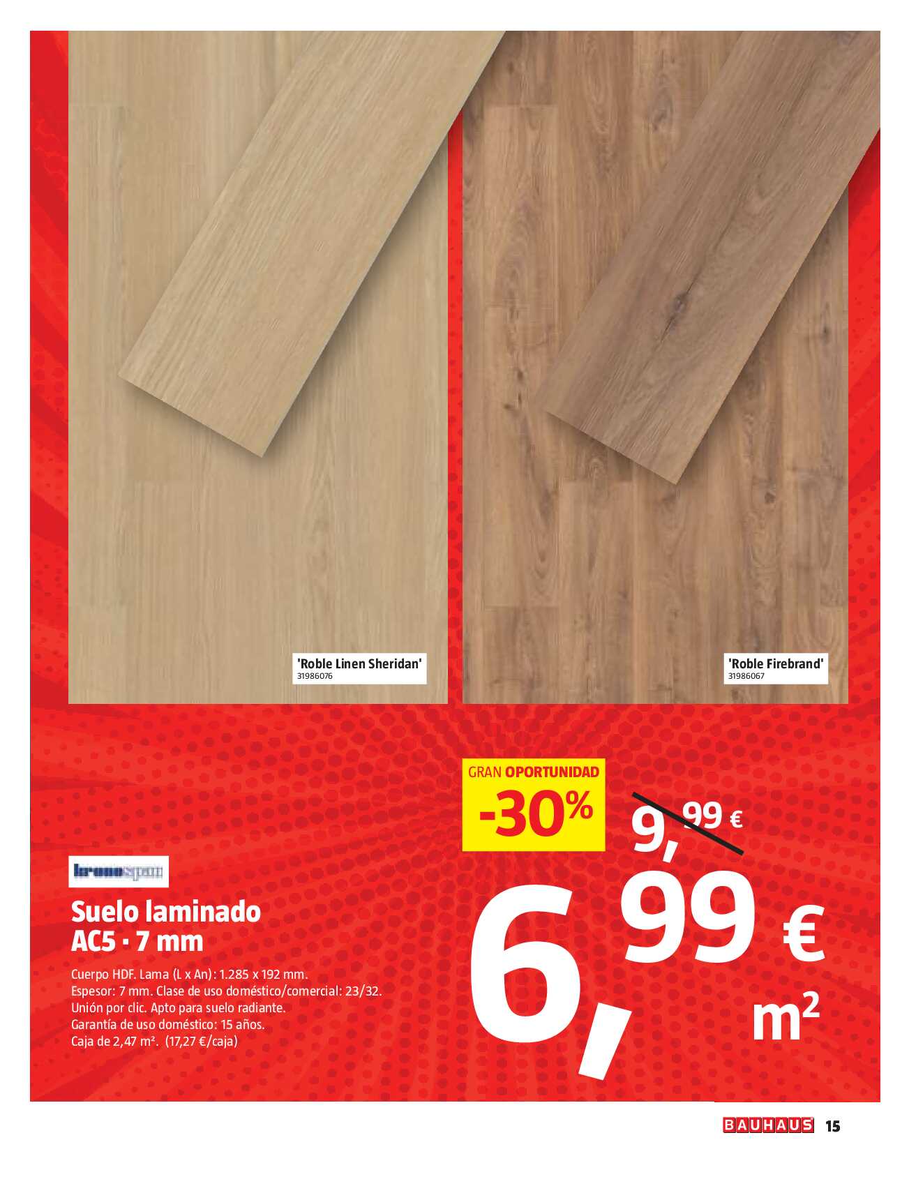 Ofertas bricolaje, reformas, decoración y jardín Bauhaus. Página 15