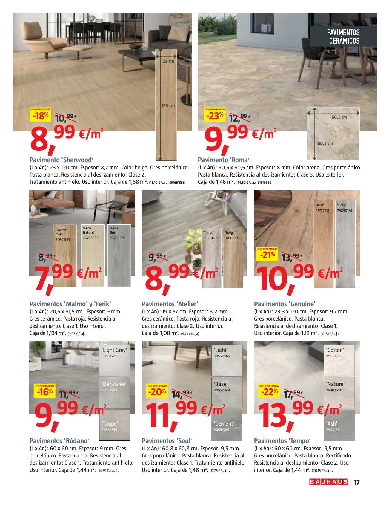 Ofertas bricolaje, reformas, decoración y jardín Bauhaus. Página 17