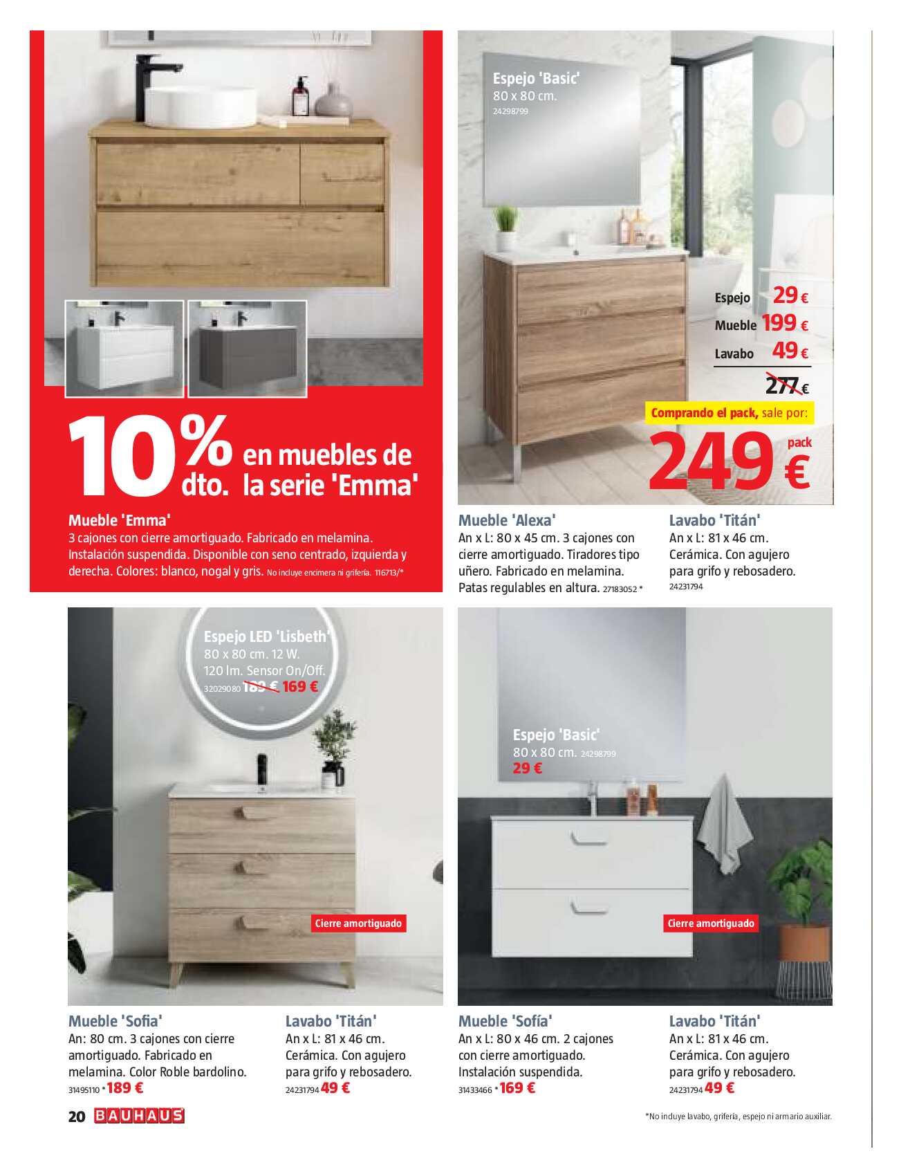 Ofertas bricolaje, reformas, decoración y jardín Bauhaus. Página 20