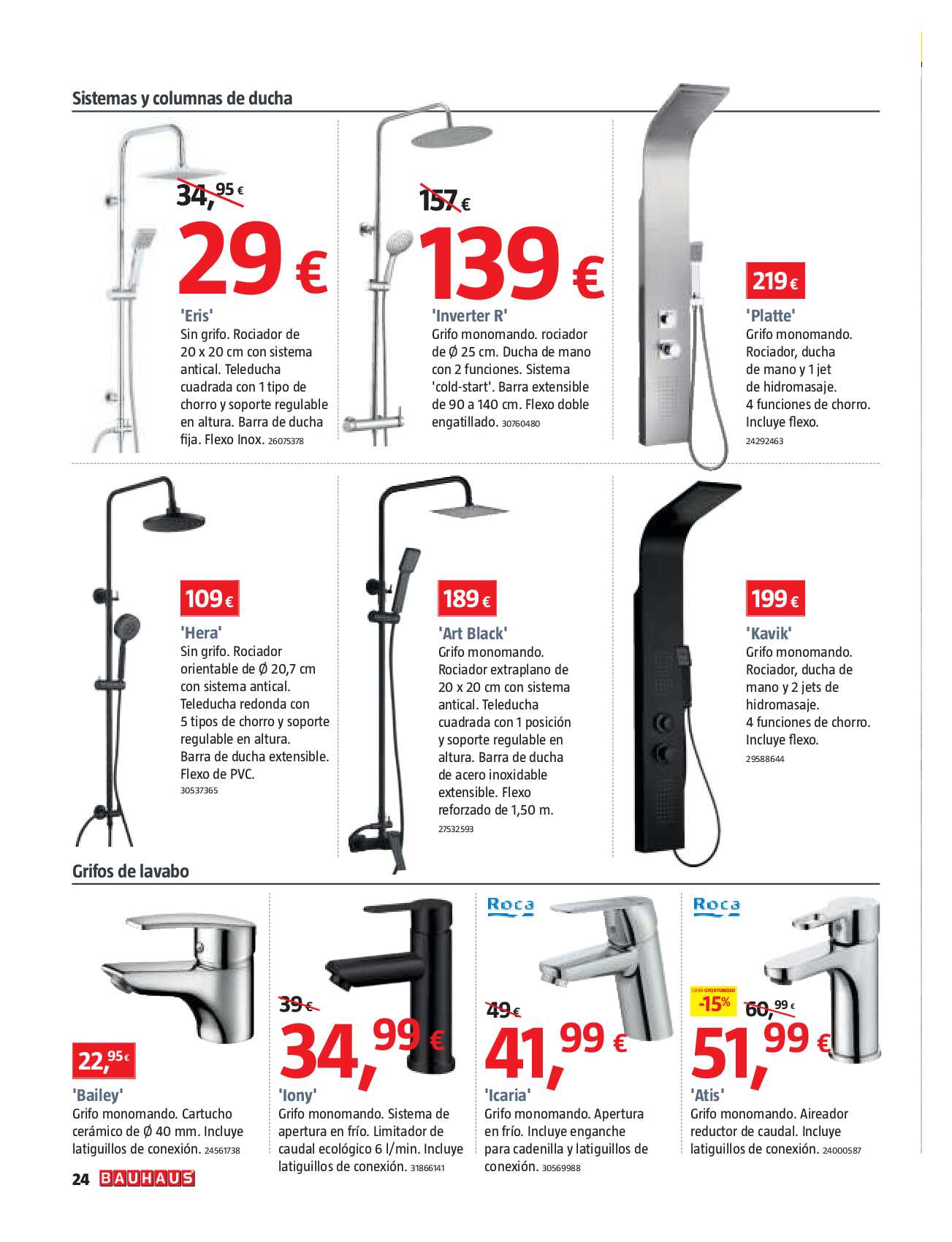 Ofertas bricolaje, reformas, decoración y jardín Bauhaus. Página 24