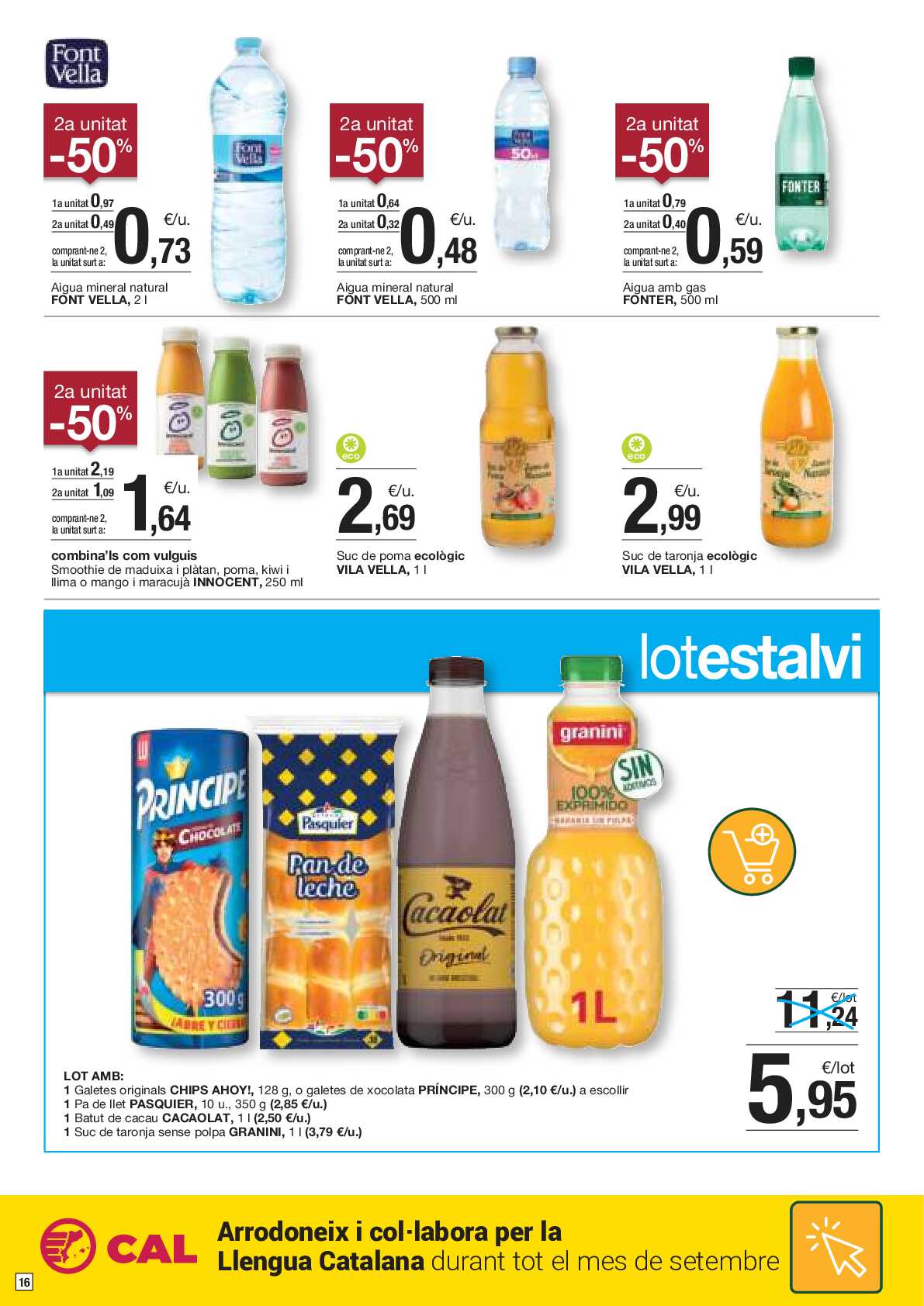 Catálogo de ofertas Bonpreu. Página 16