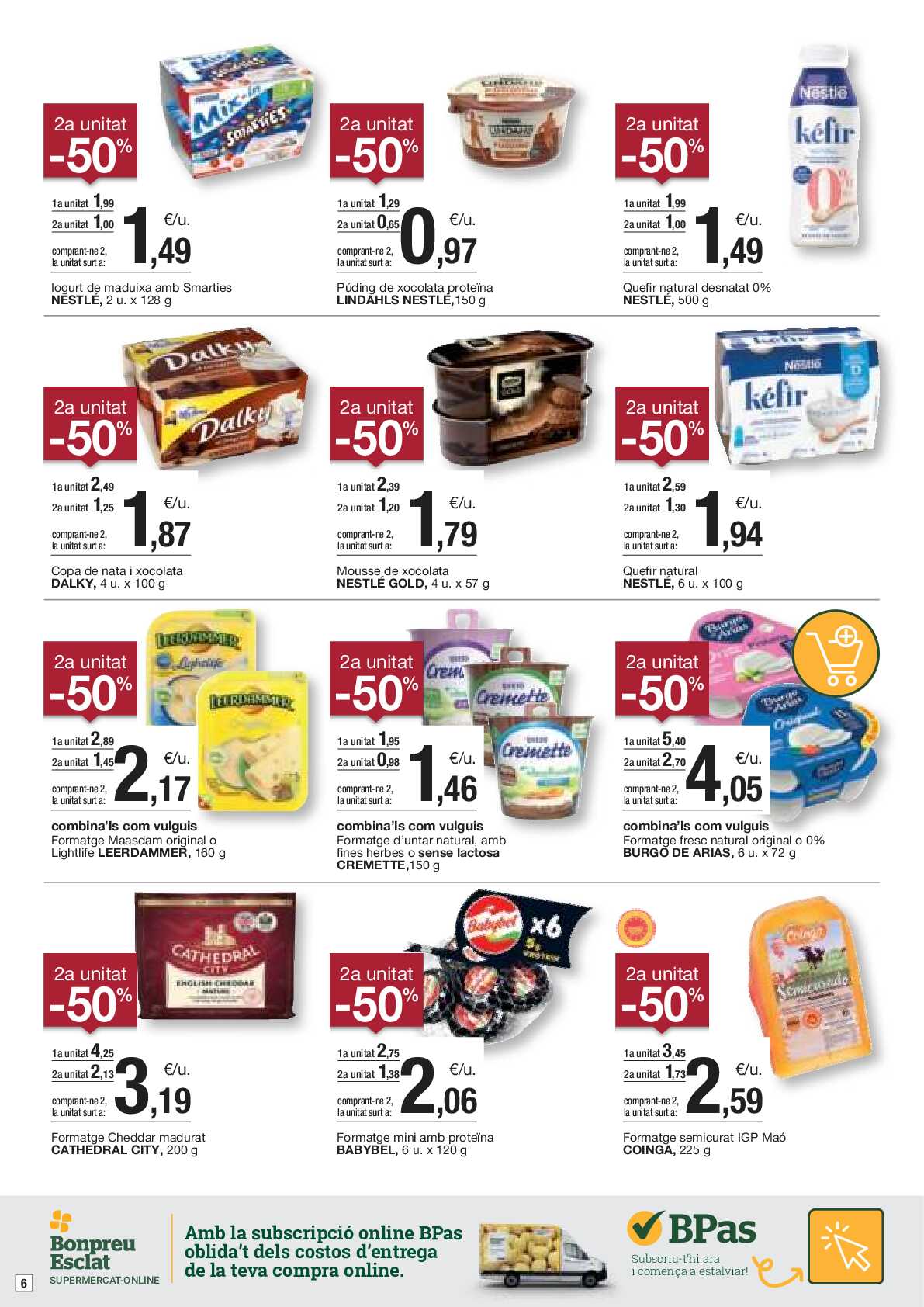 Ofertas quincenales Bonpreu. Página 06