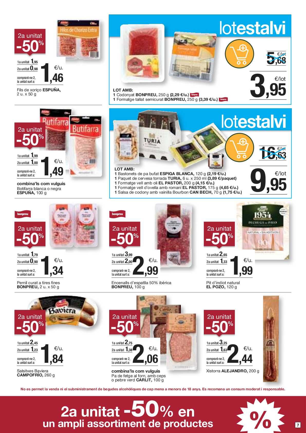 Ofertas quincenales Bonpreu. Página 07