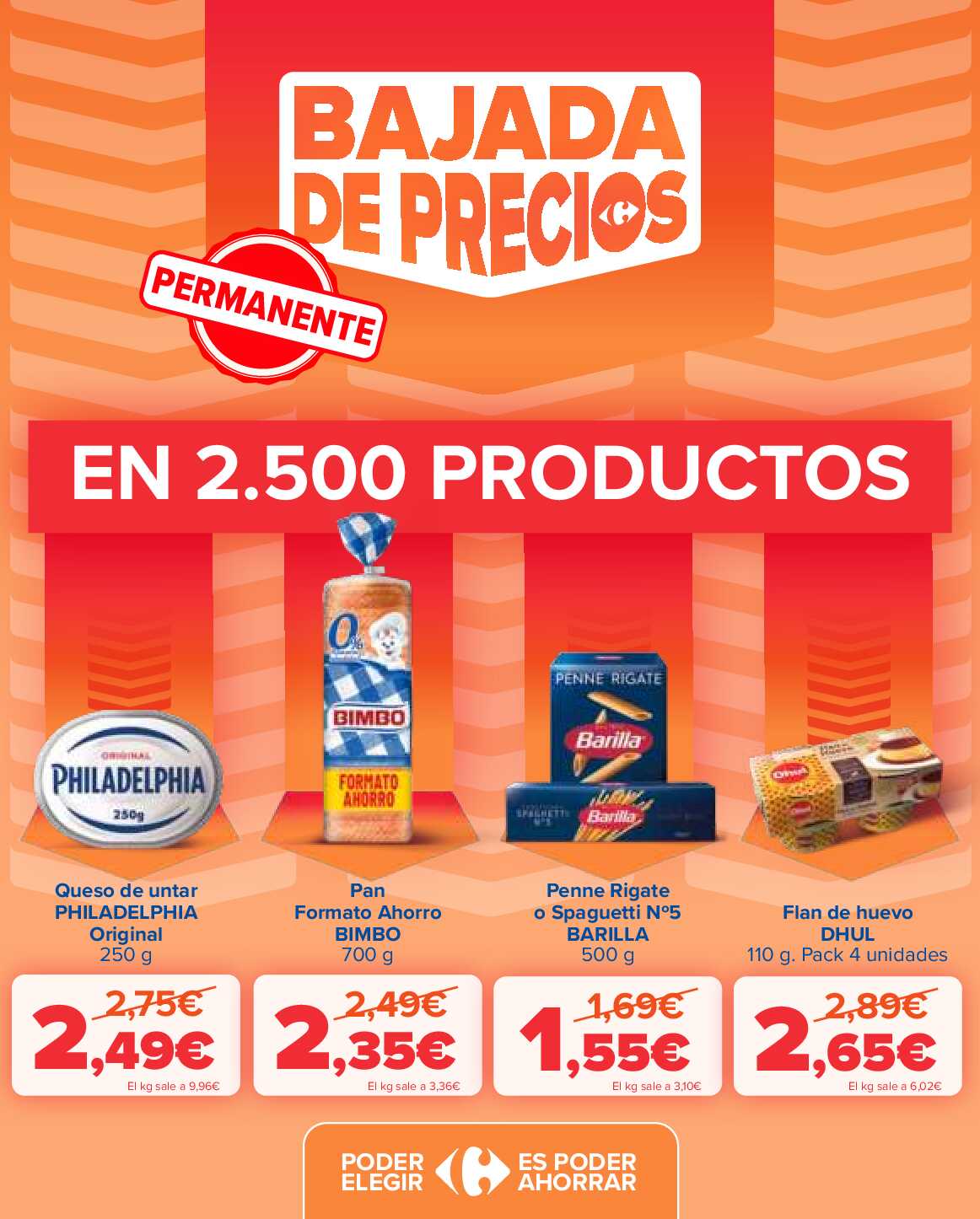 2x1 en más de 1600 productos Carrefour. Página 04