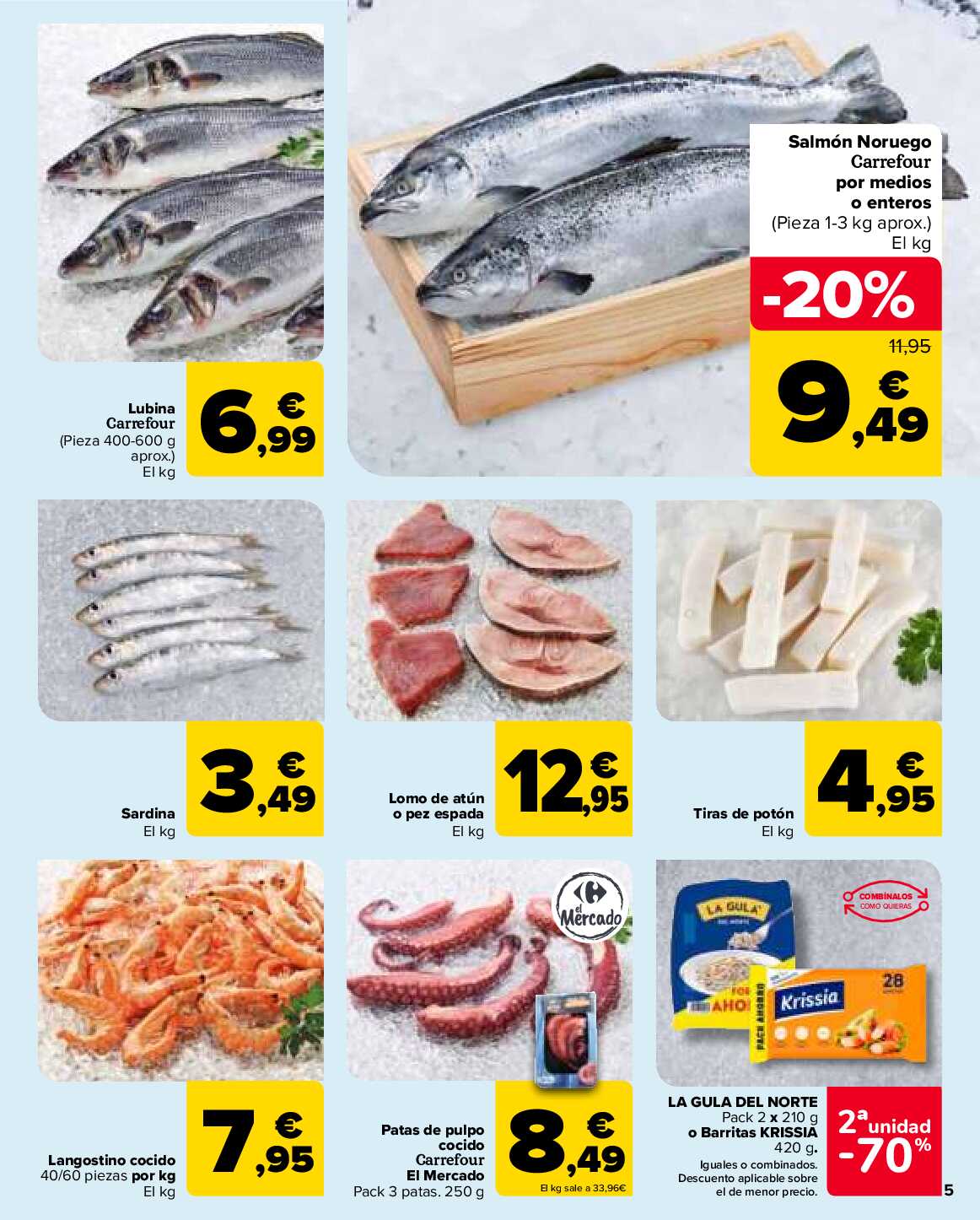 2x1 en más de 1600 productos Carrefour. Página 05