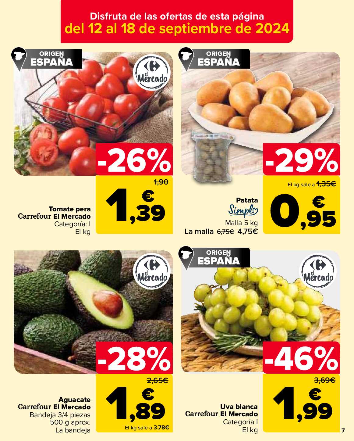 2x1 en más de 1600 productos Carrefour. Página 07