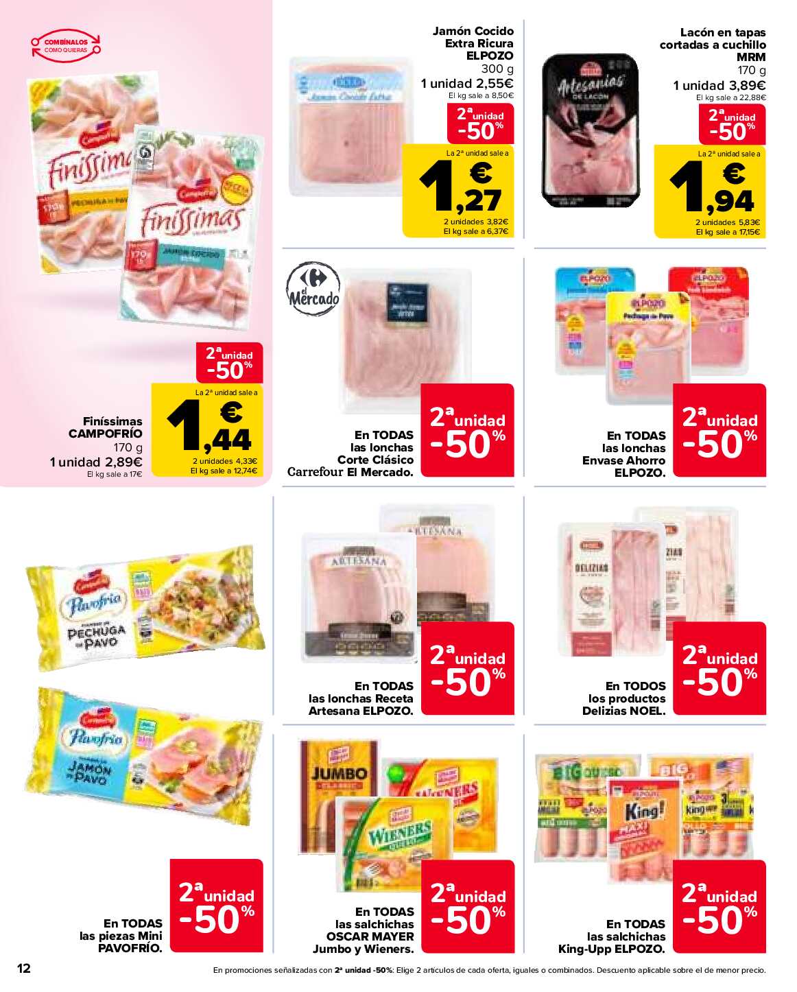 2x1 en más de 1600 productos Carrefour. Página 12