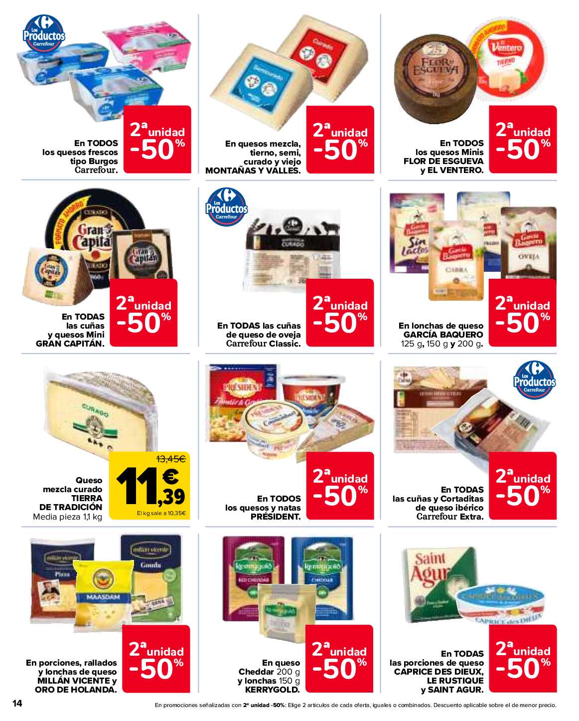 2x1 en más de 1600 productos Carrefour. Página 14