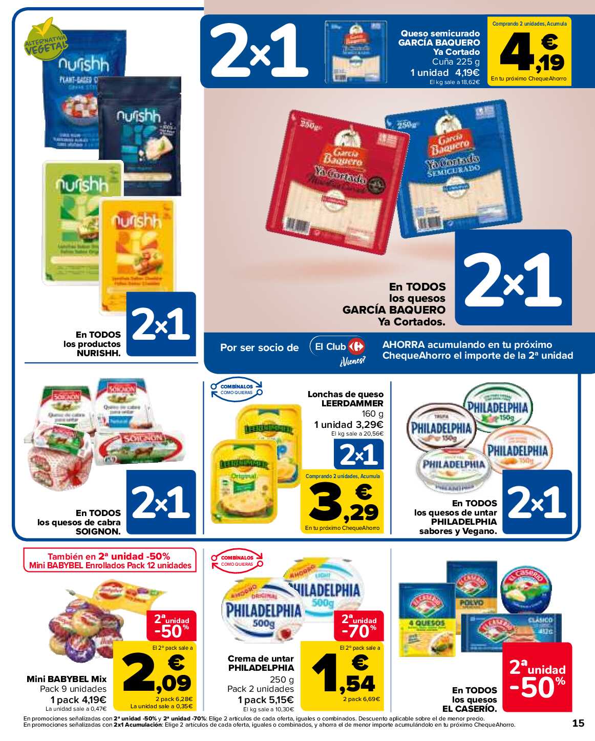 2x1 en más de 1600 productos Carrefour. Página 15