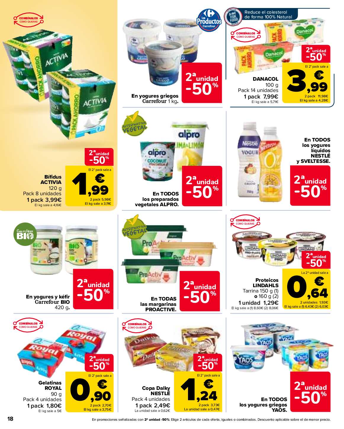 2x1 en más de 1600 productos Carrefour. Página 18