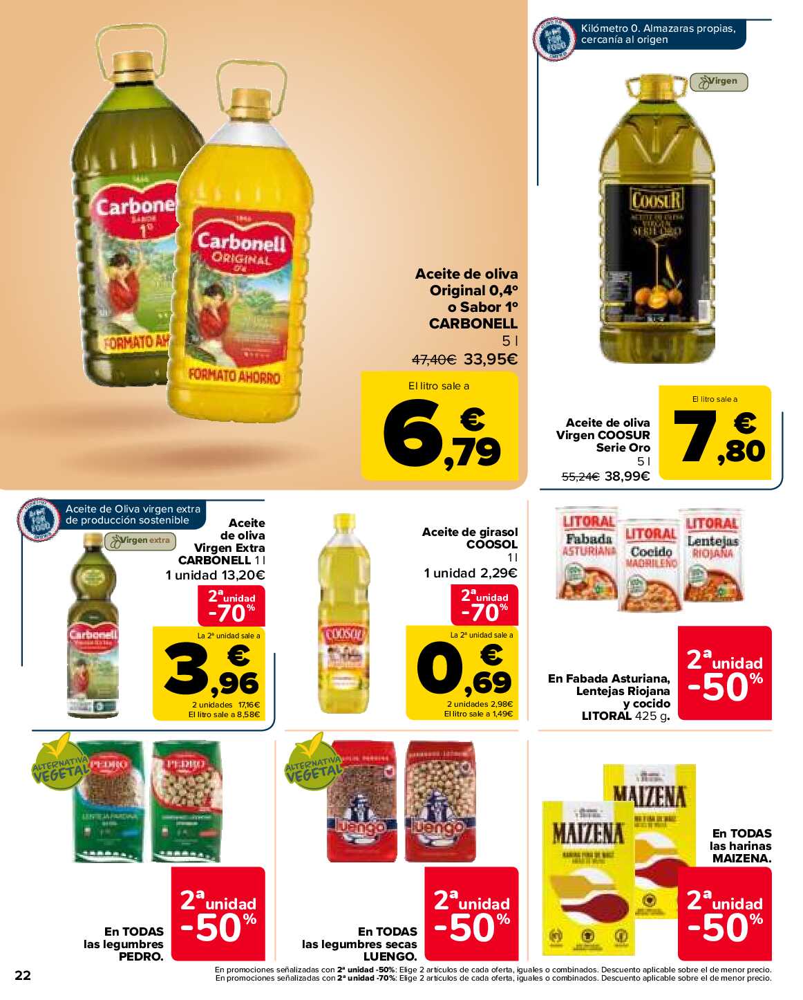 2x1 en más de 1600 productos Carrefour. Página 22