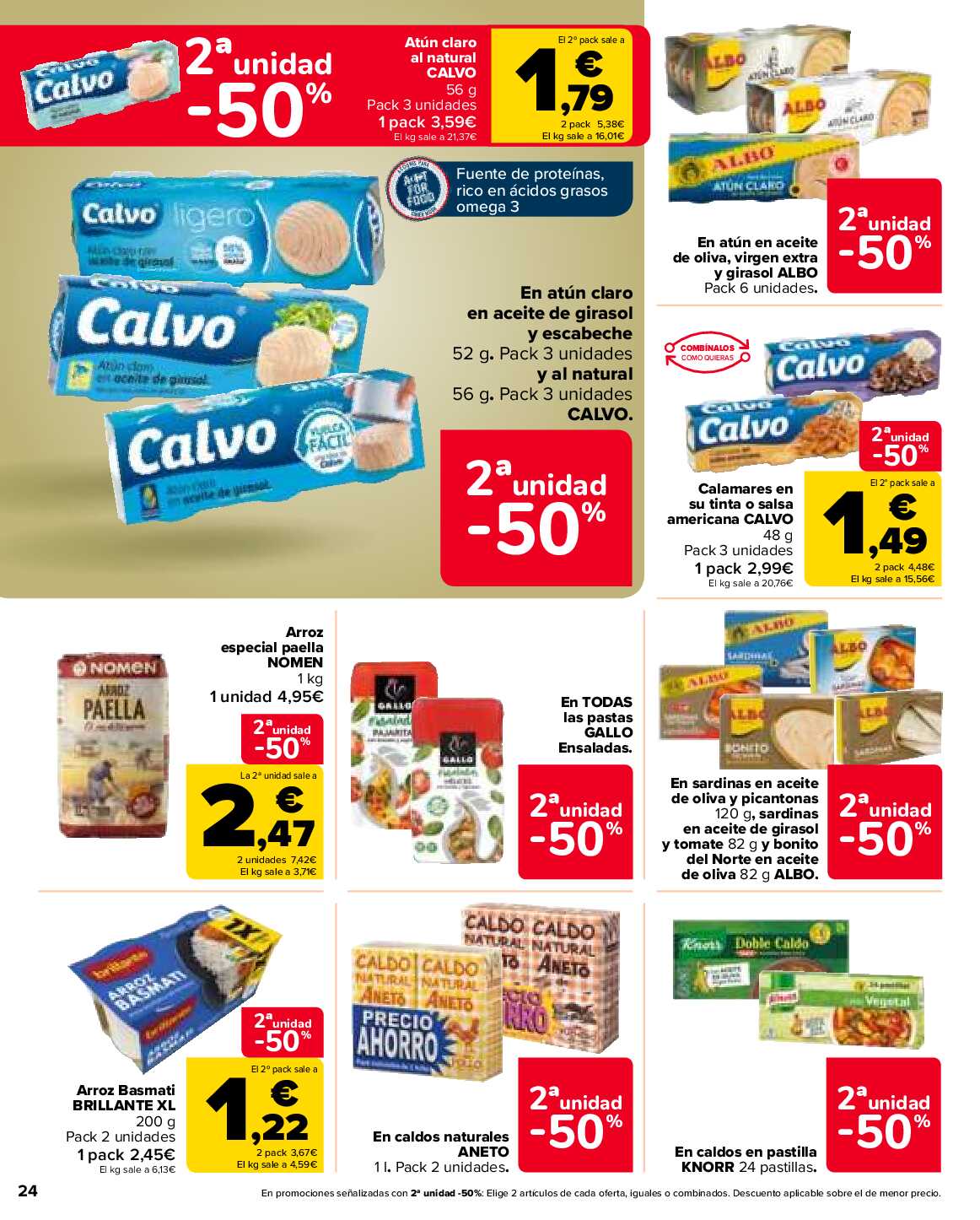 2x1 en más de 1600 productos Carrefour. Página 24