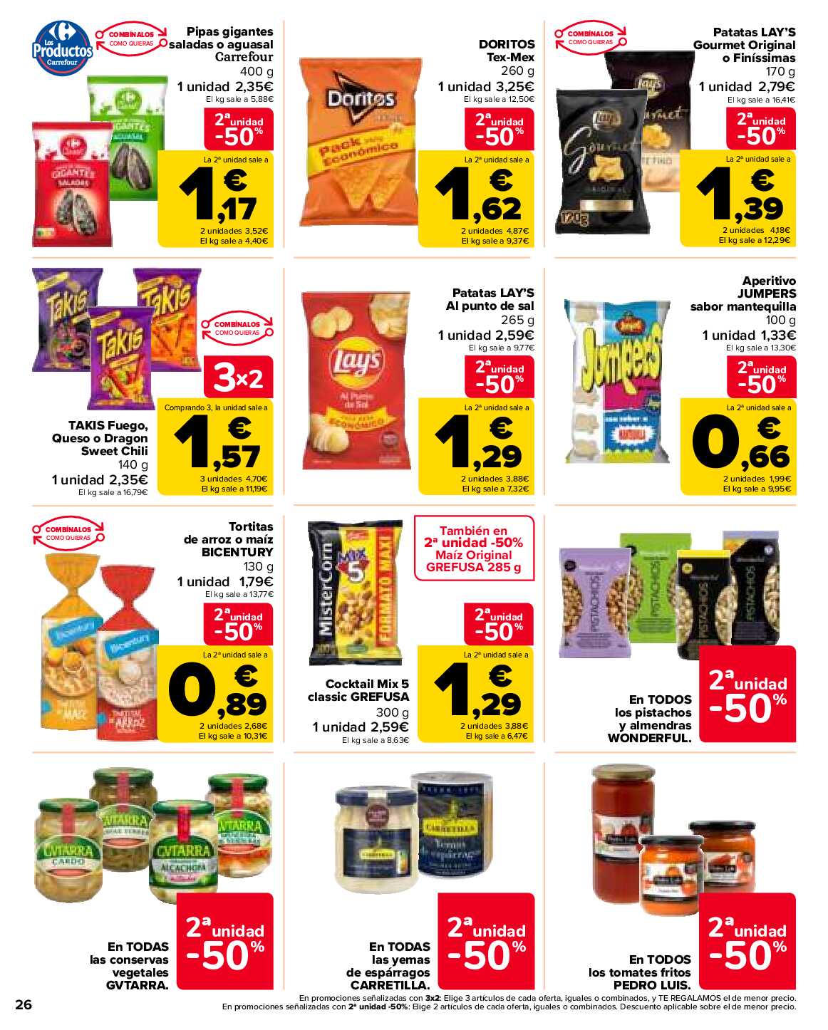 2x1 en más de 1600 productos Carrefour. Página 26