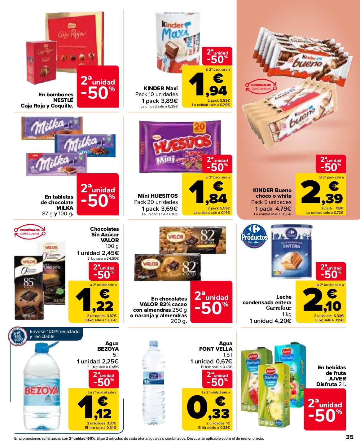 2x1 en más de 1600 productos Carrefour. Página 35