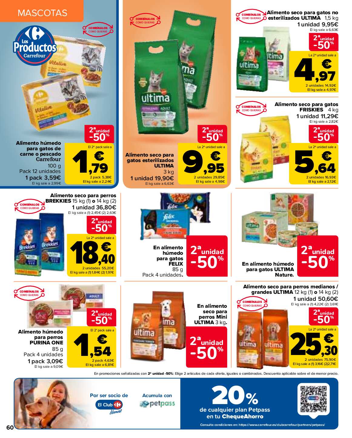 2x1 en más de 1600 productos Carrefour. Página 60