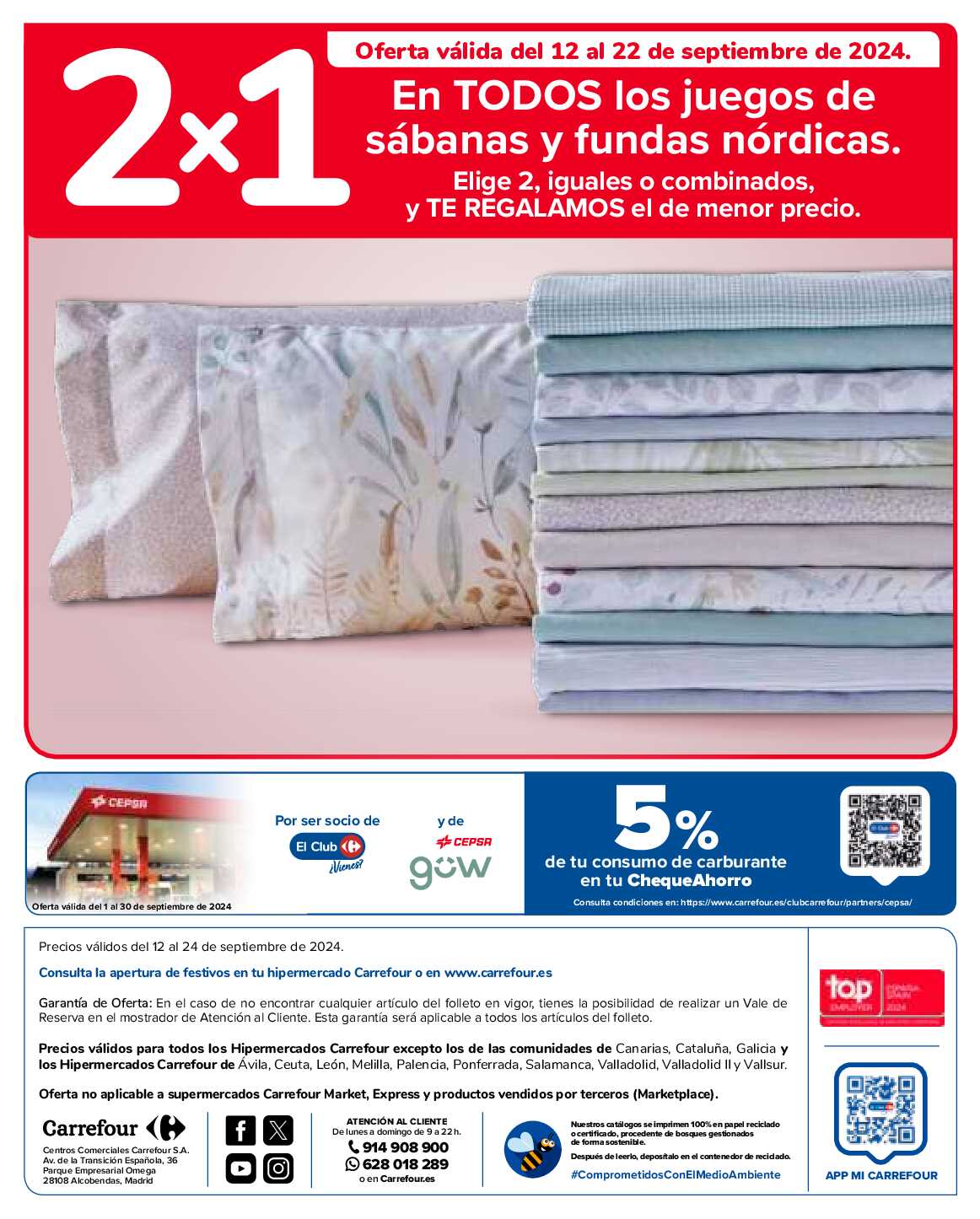 2x1 en más de 1600 productos Carrefour. Página 76