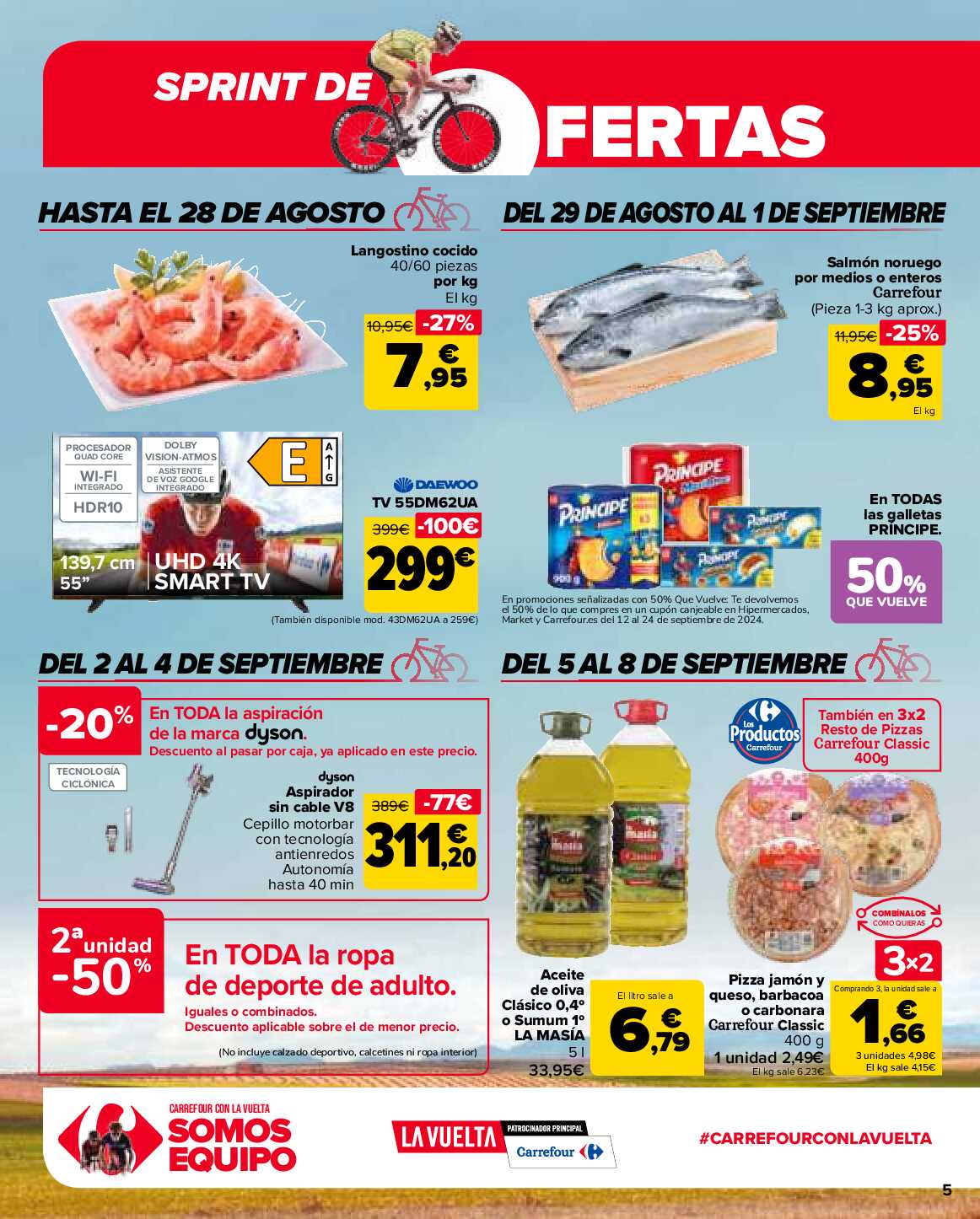 3x2 en miles de productos Carrefour. Página 05