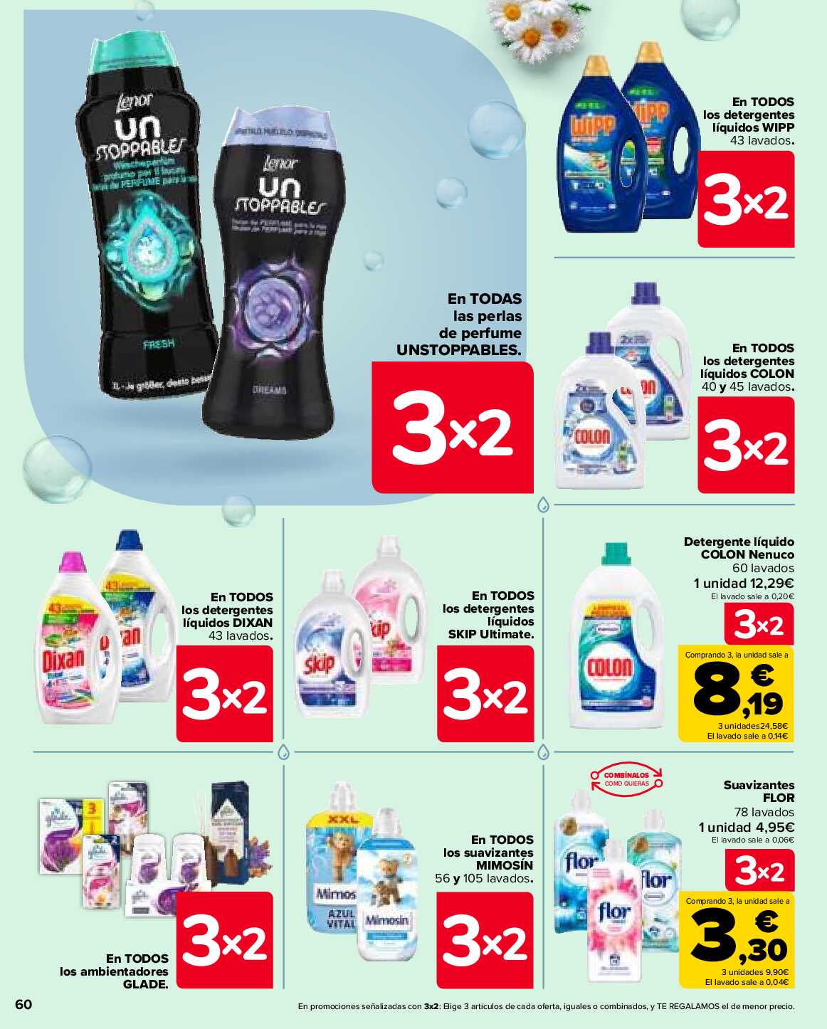 3x2 en miles de productos Carrefour. Página 60