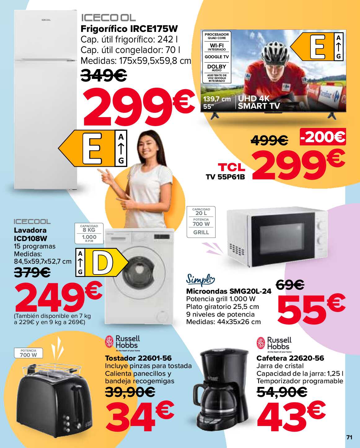 3x2 en miles de productos Carrefour. Página 71