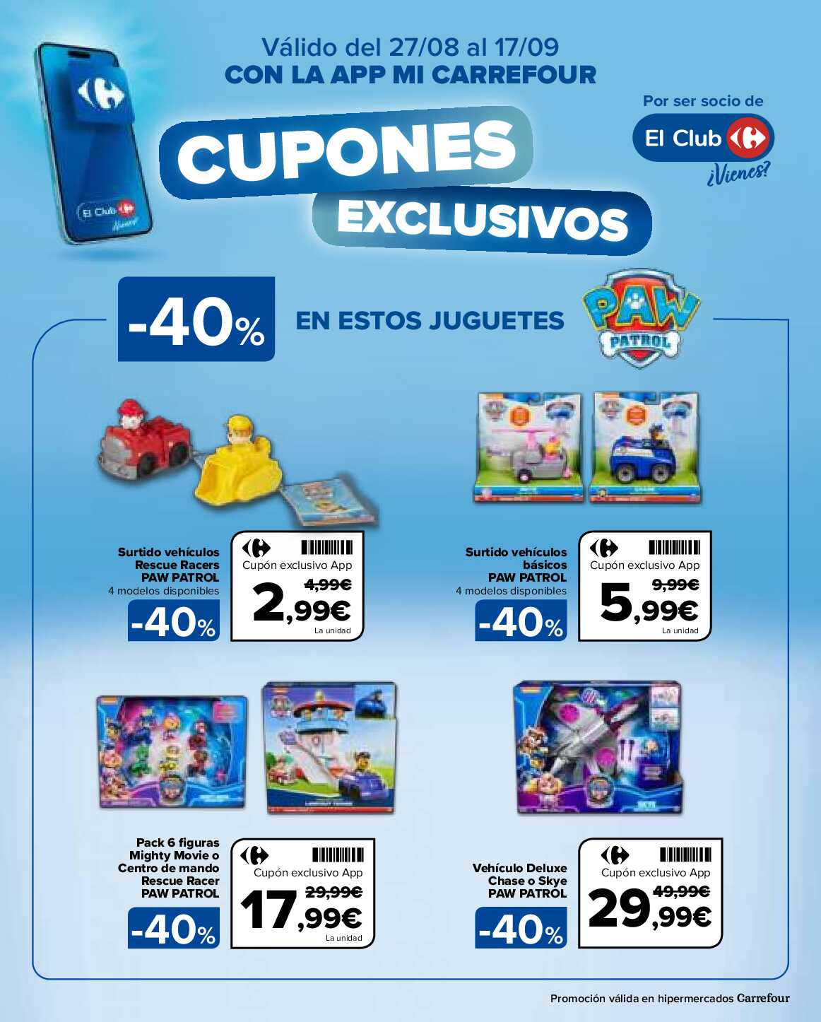 3x2 en miles de productos Carrefour. Página 82