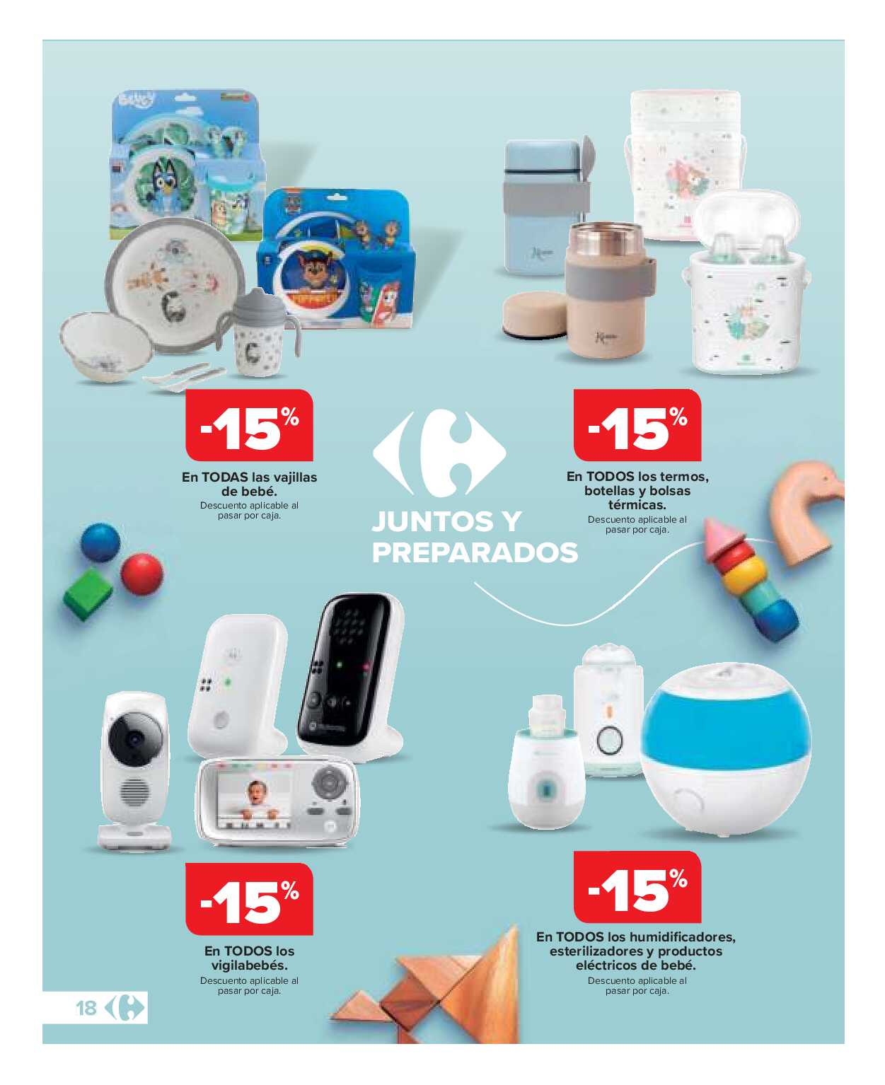 Ahorrar es  un juego de niños Carrefour. Página 18