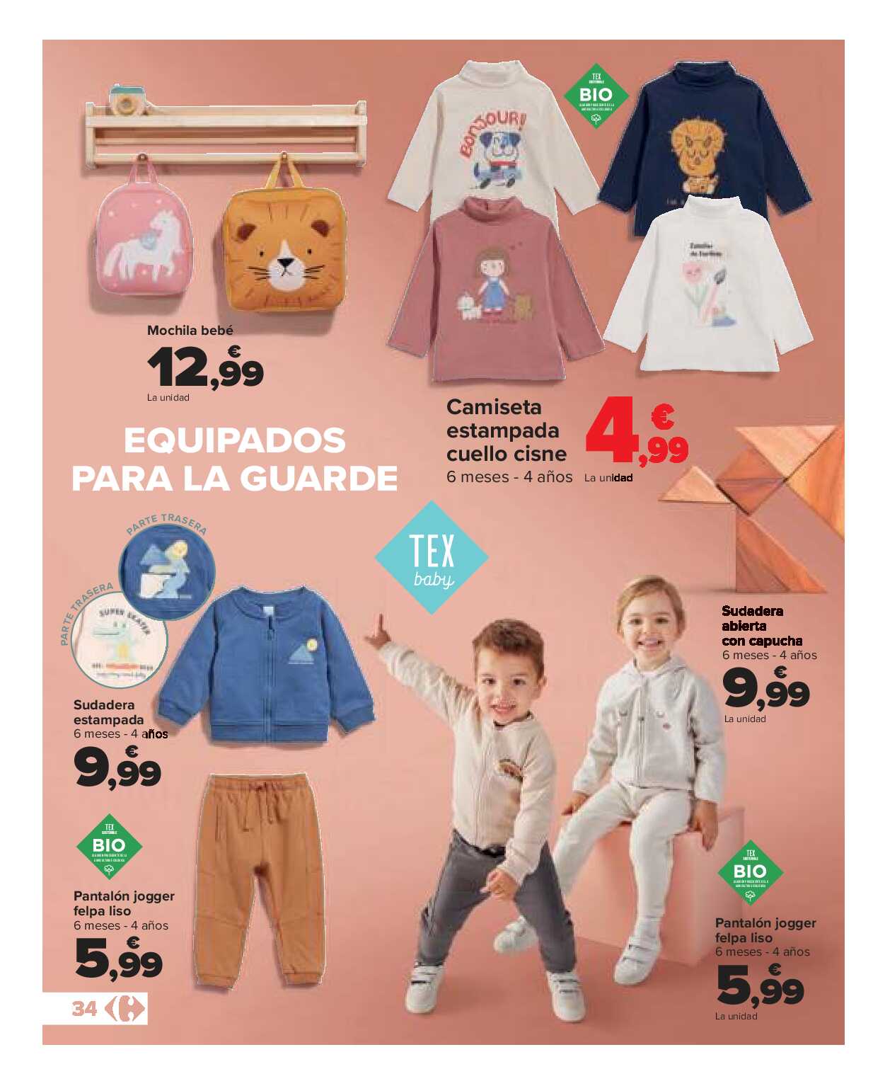 Ahorrar es  un juego de niños Carrefour. Página 34