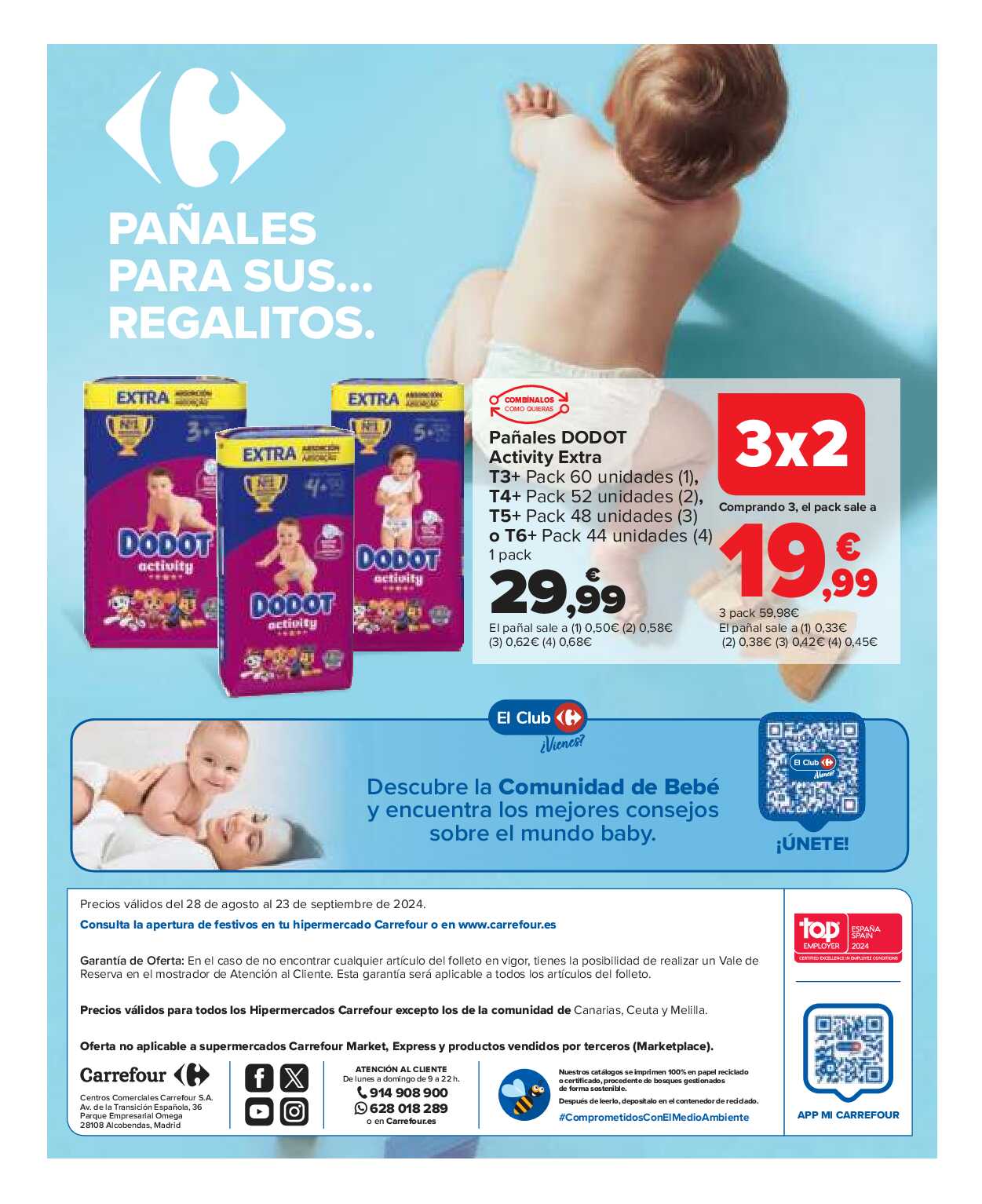 Ahorrar es  un juego de niños Carrefour. Página 42